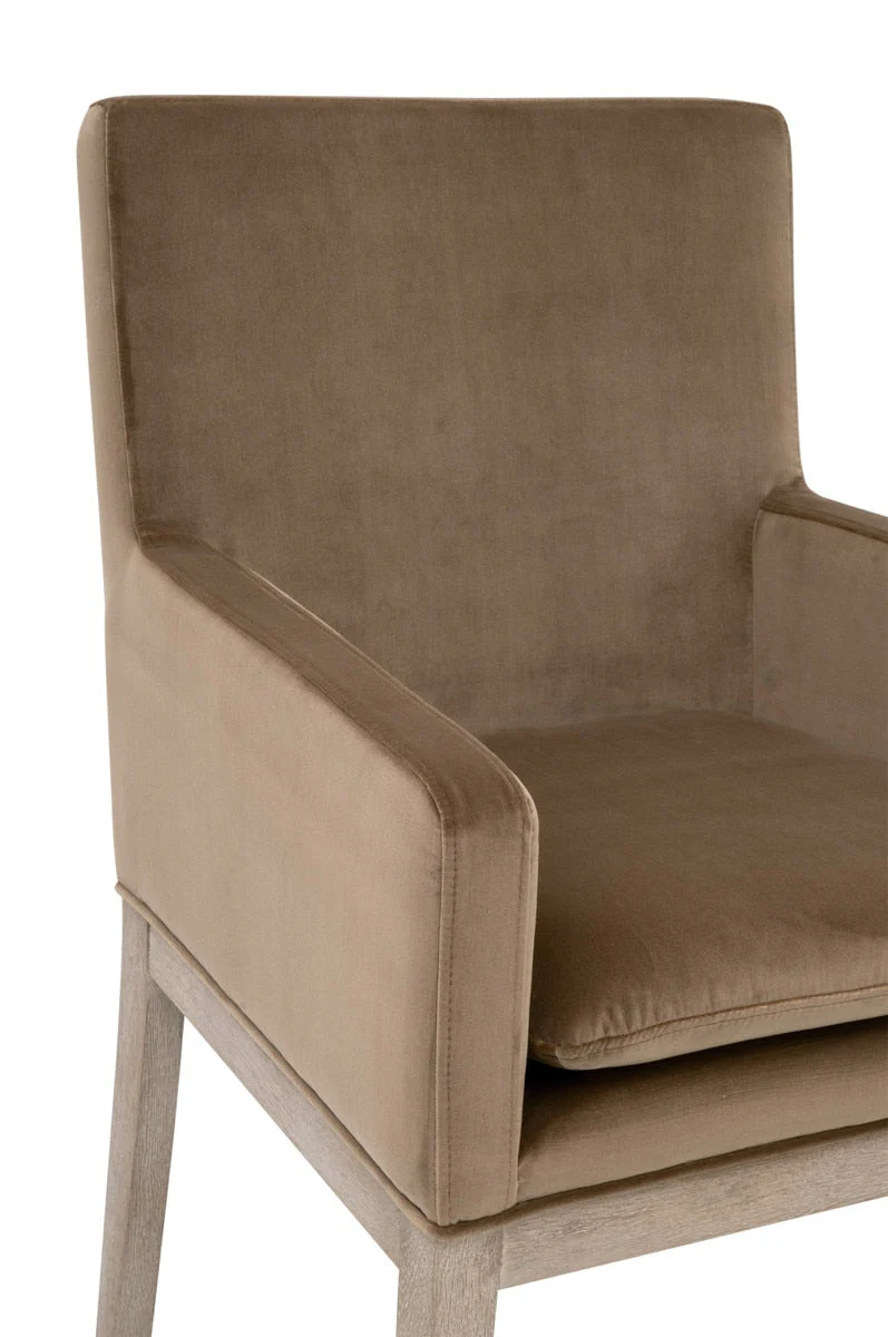 Drake Arm Chair | Caramel Velvet - Image 3