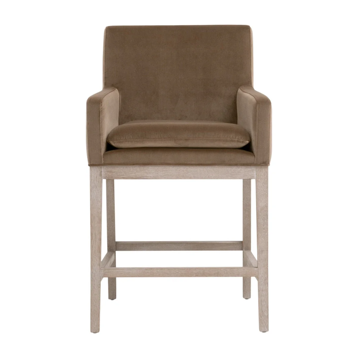 Drake Counter Stool | Caramel Velvet - Image 1