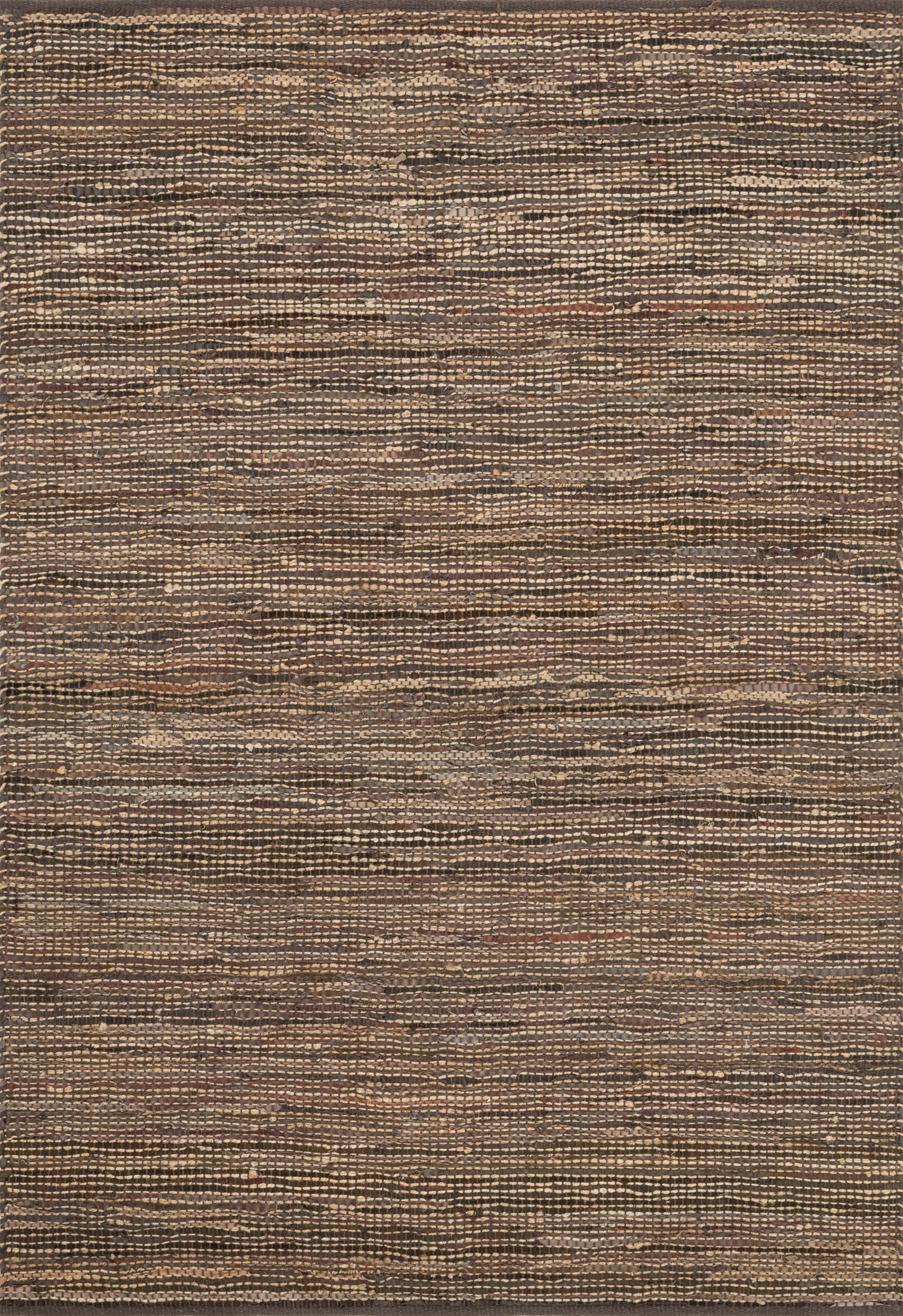 Loloi | Edge Collection | Brown | ED-01 - Image 1