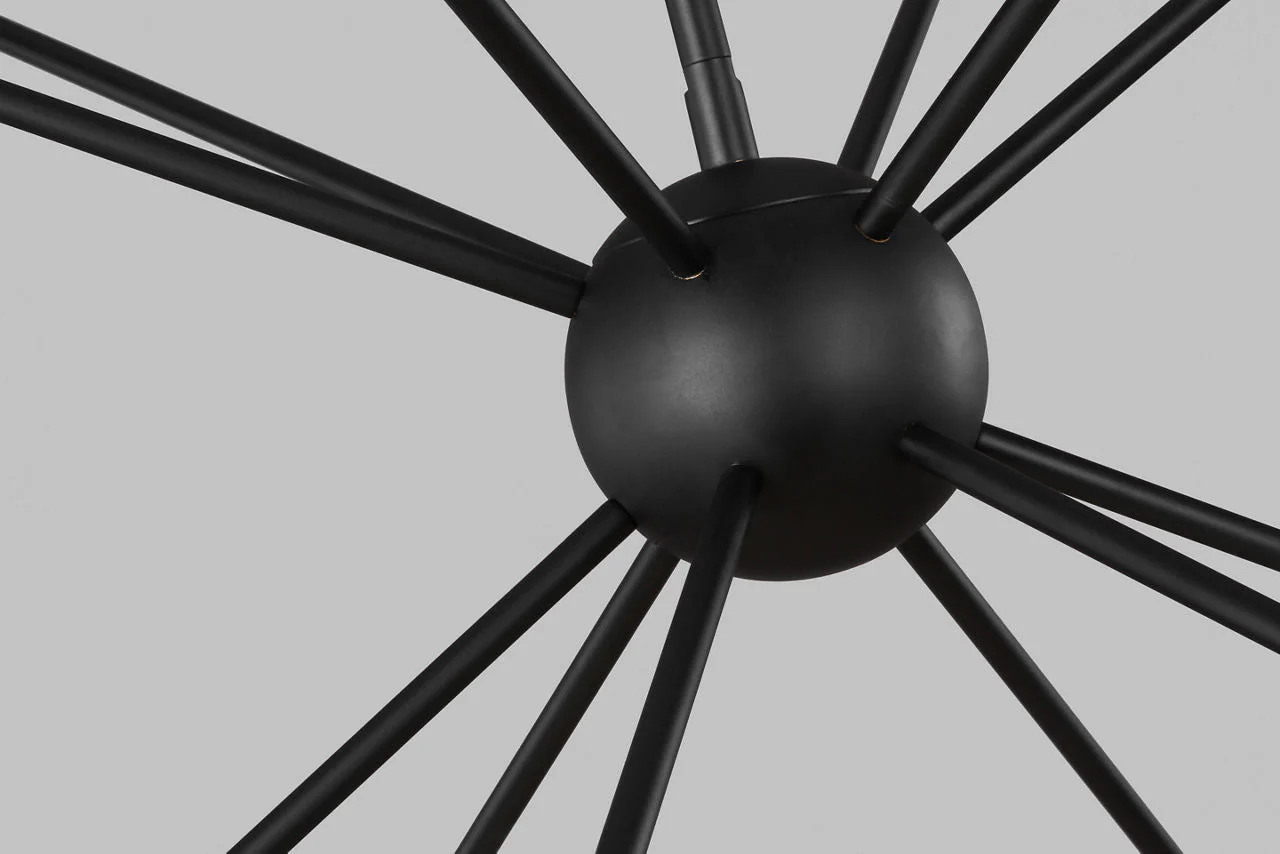 Jax Large Chandelier Midnight Black - Image 3