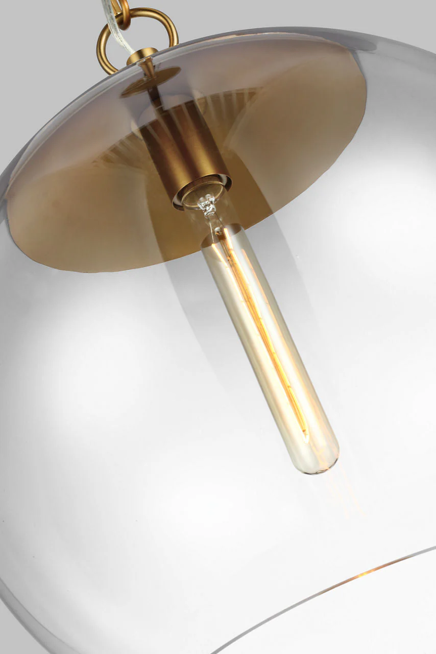 Atlantic Sphere Pendant | Burnished Brass Bulb(s) Not Included - Image 2