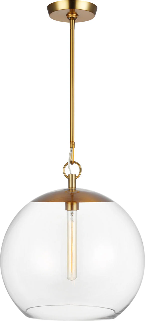 Atlantic Sphere Pendant | Burnished Brass Bulb(s) Not Included - Image 1