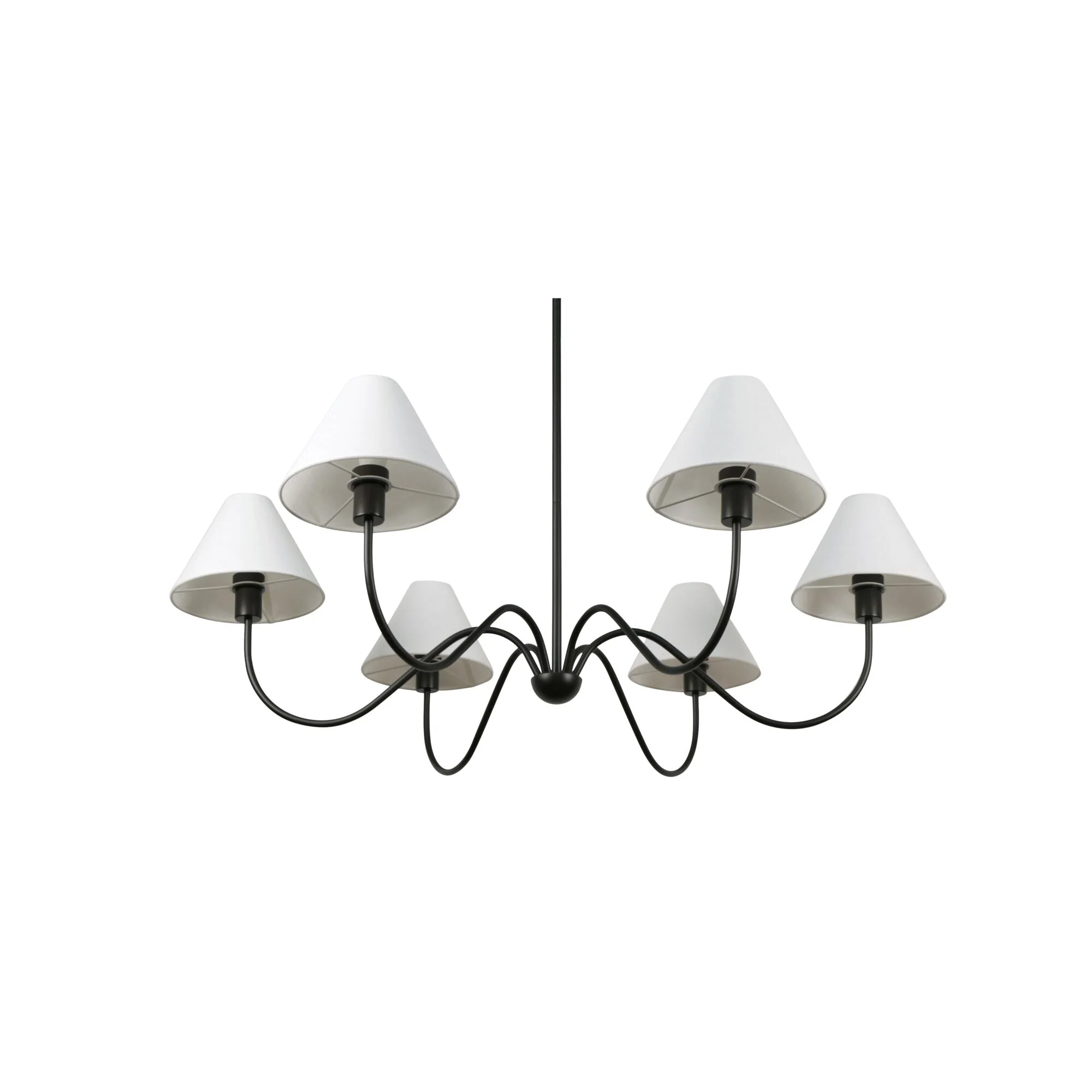 Whitney Chandelier Blackened Bronze - Image 3