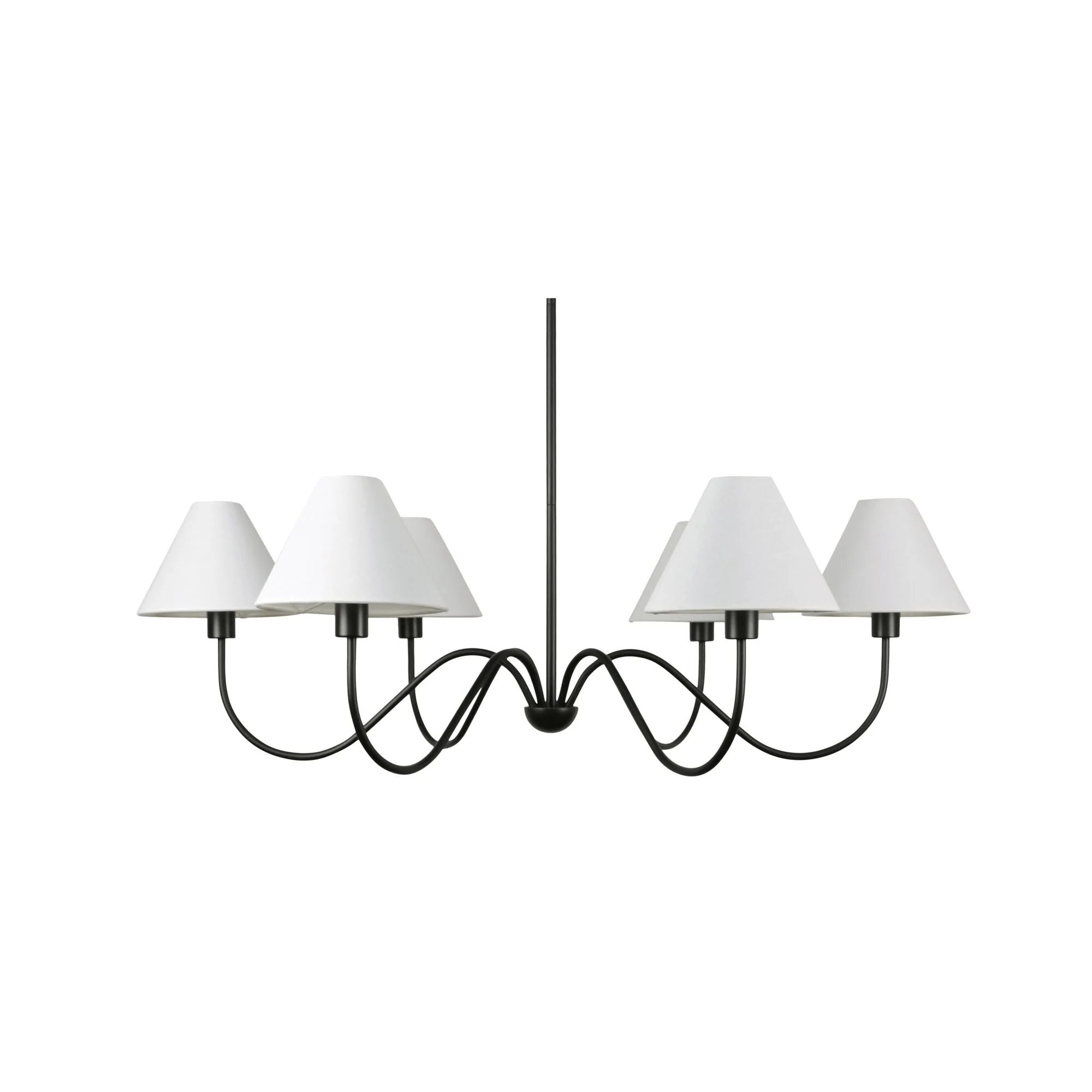 Whitney Chandelier Blackened Bronze - Image 2