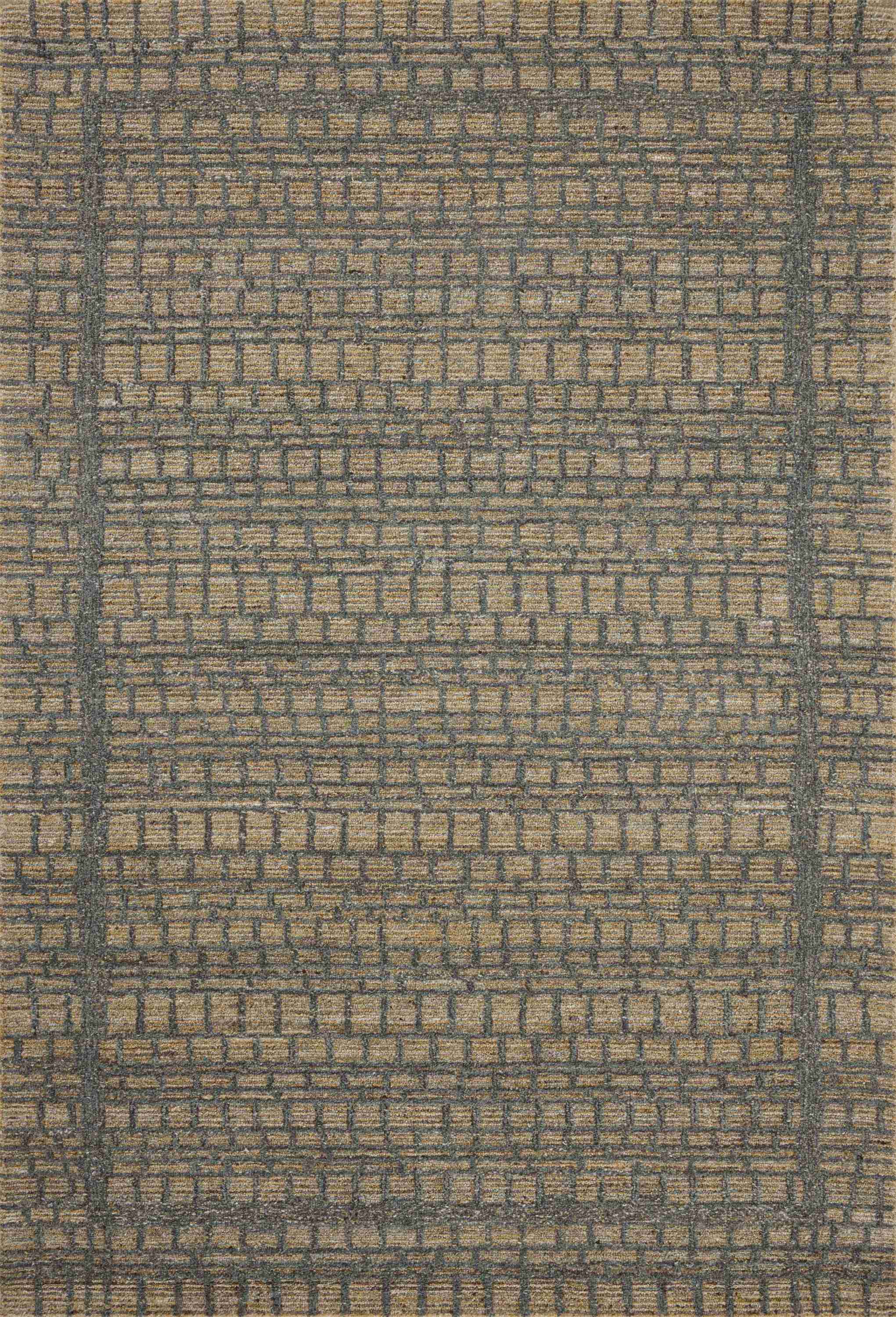 Loloi | Elias Collection | Wheat / Charcoal | ELA-05 - Image 1