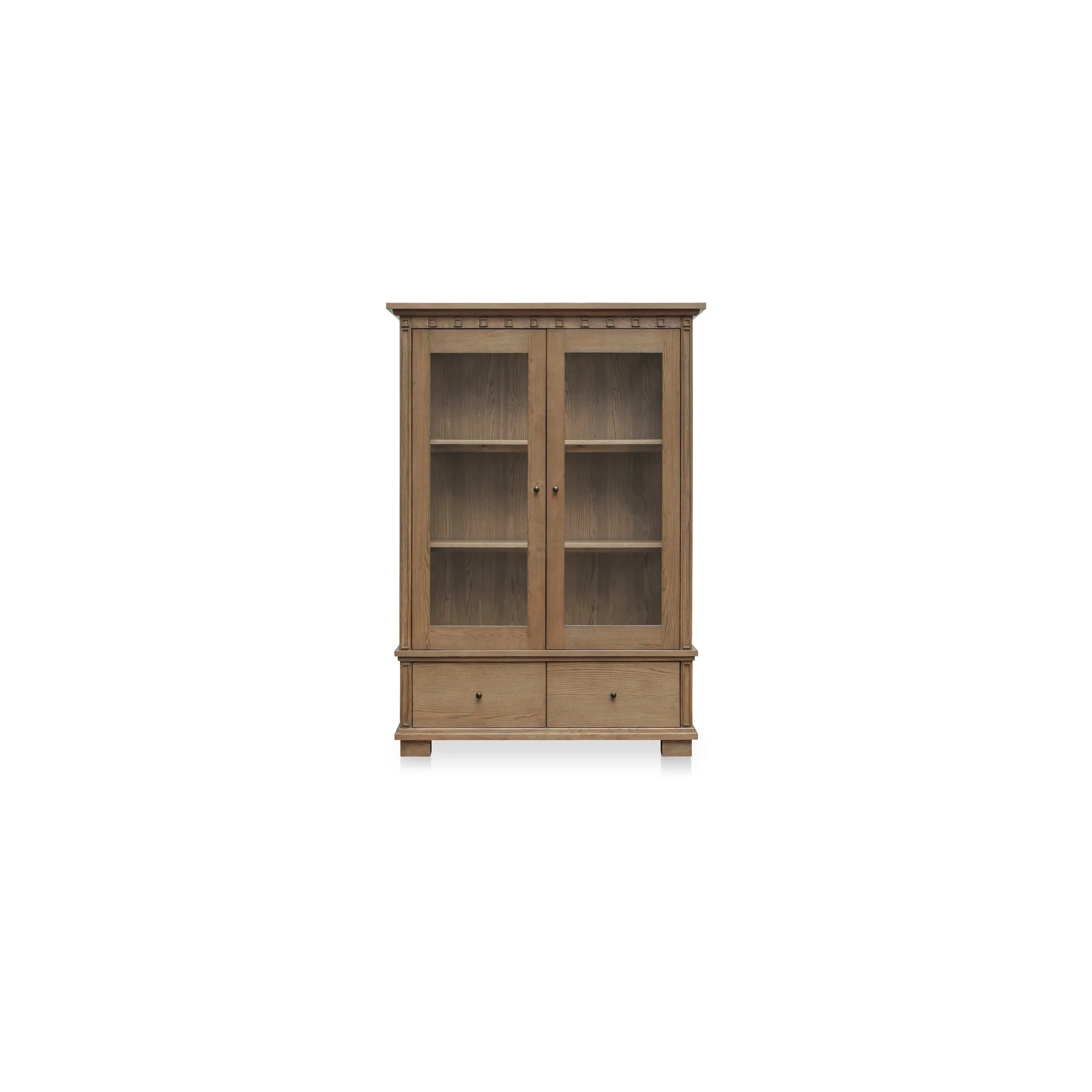 Lillian Tall Cabinet Brown - Image 1