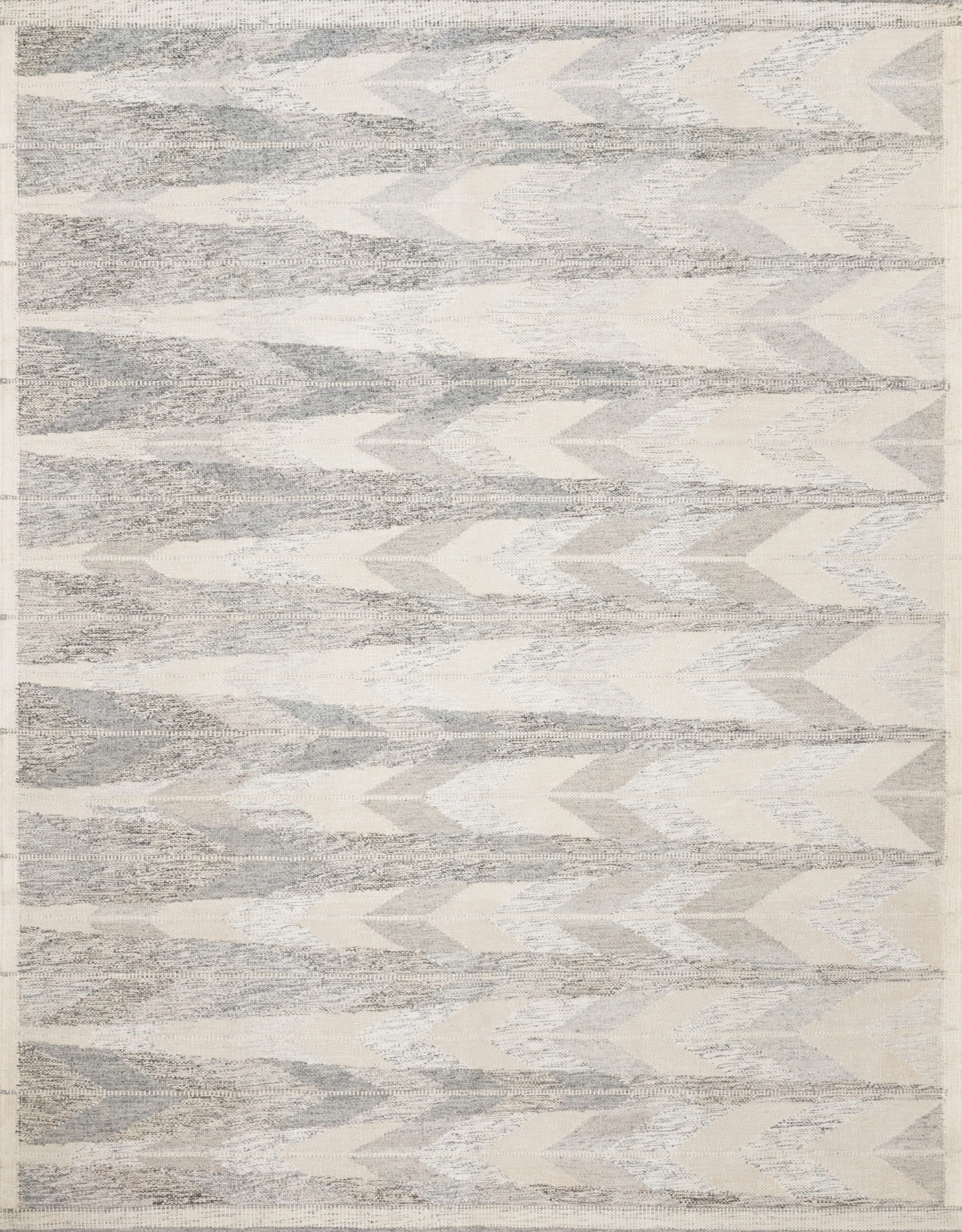 Loloi | Evelina Collection | Pewter / Silver | EVE-02