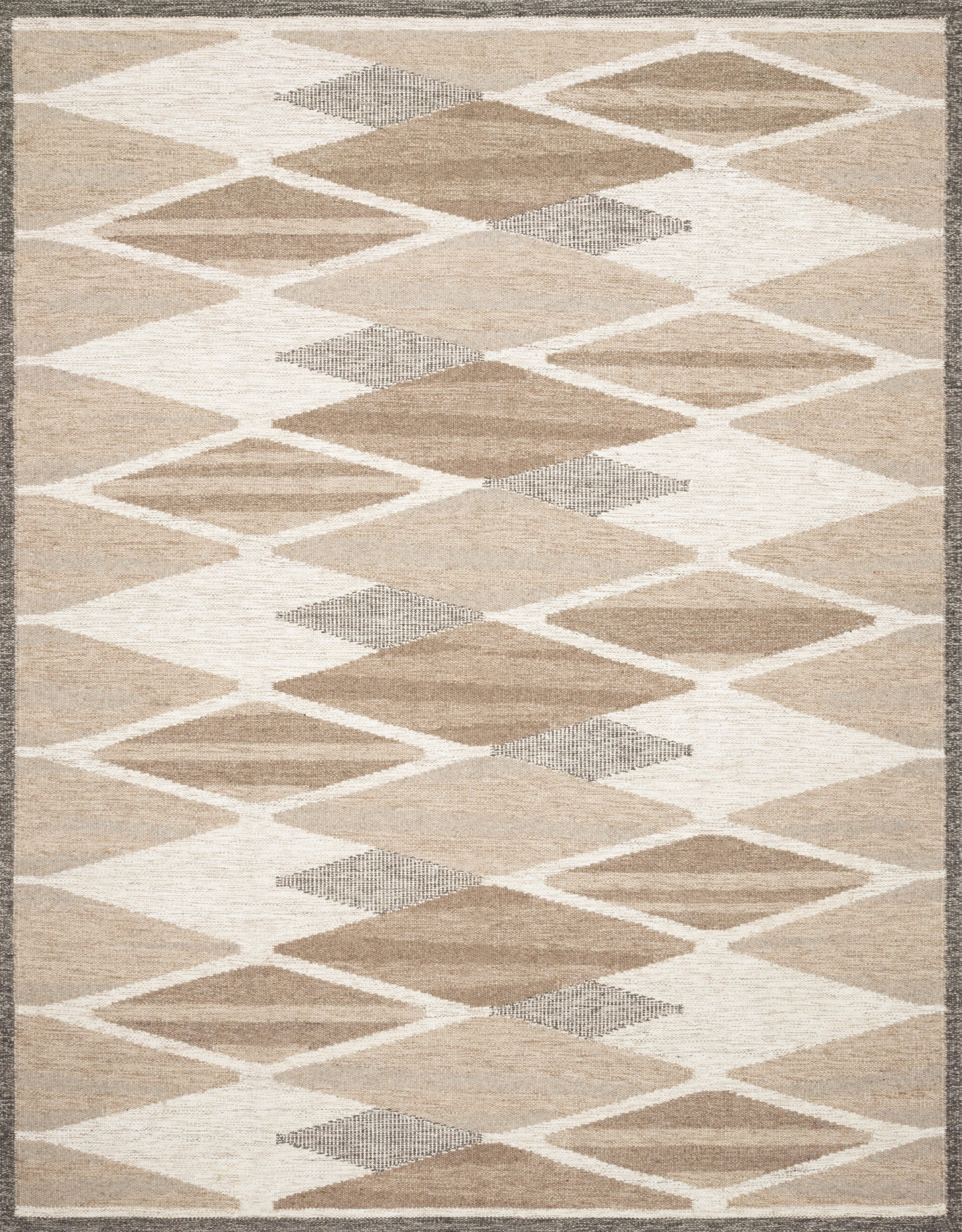 Loloi | Evelina Collection | Taupe / Bark | EVE-04