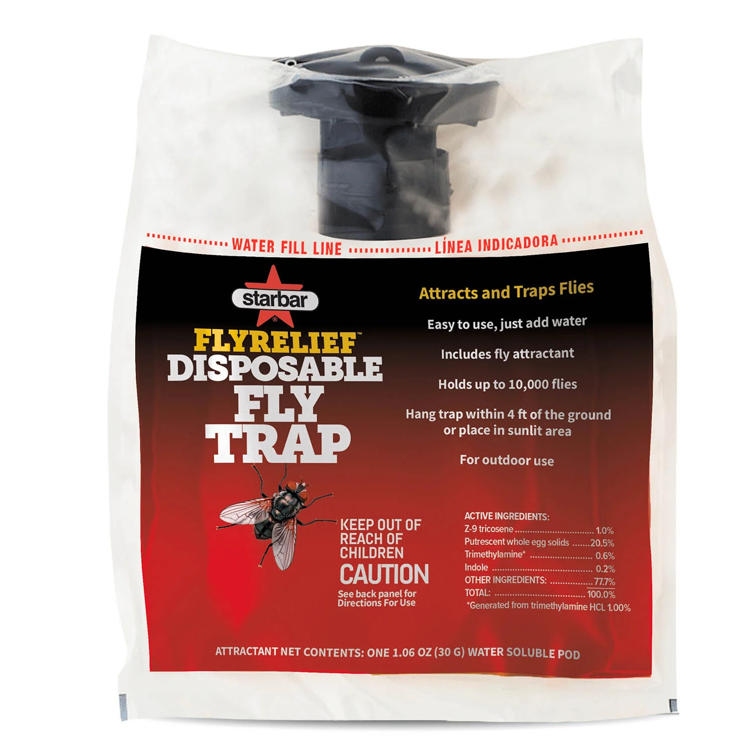 FlyRelief Disposable Fly Trap - Image 1