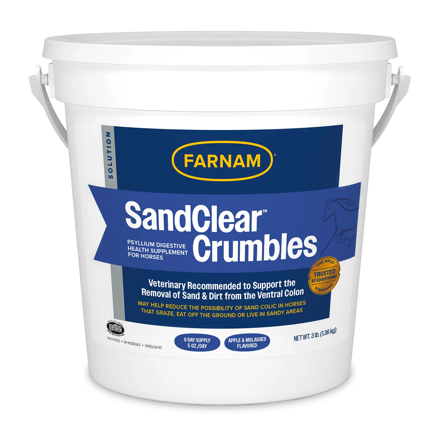 SandClear Natural Psyllium Crumbles - Image 1