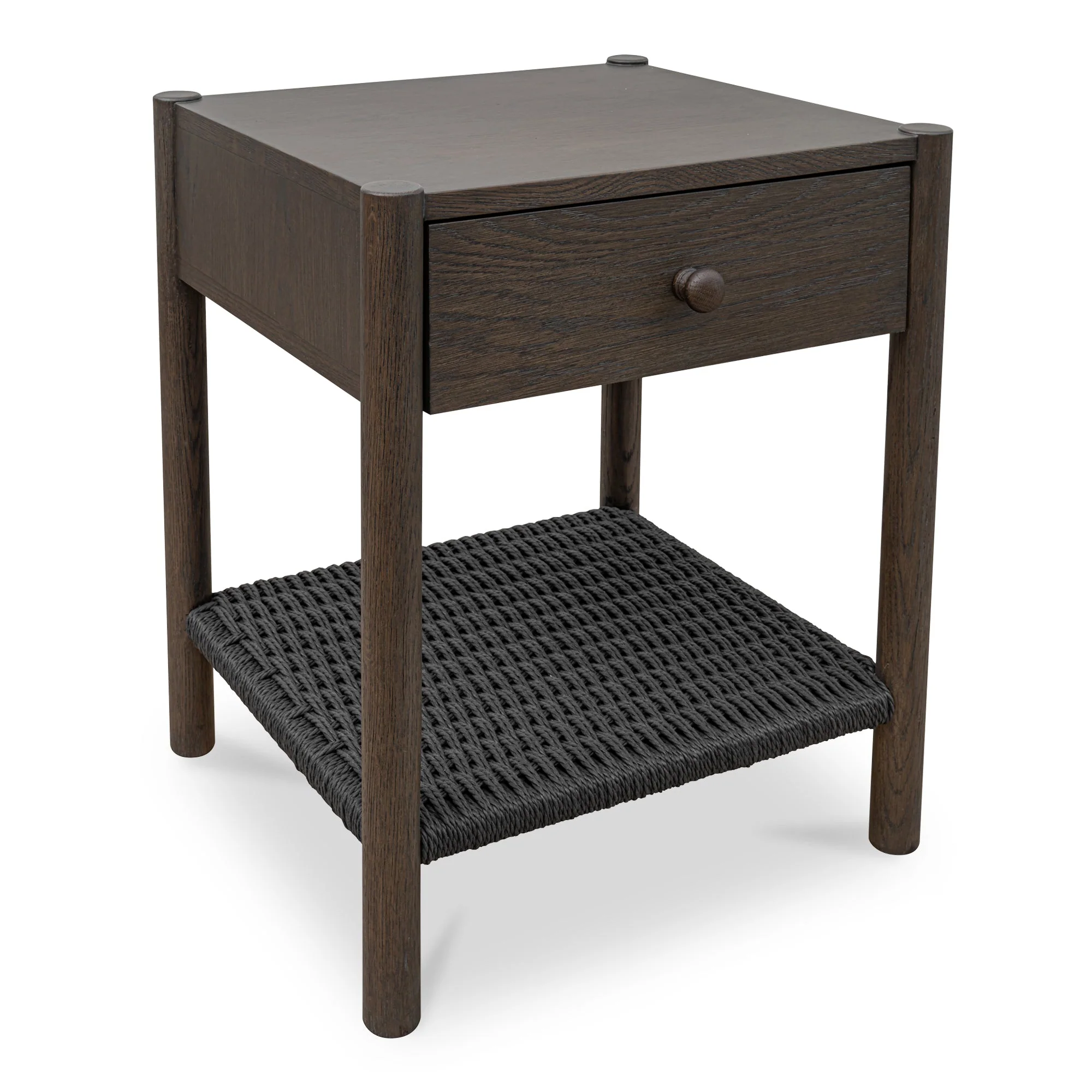 Millie Nightstand Dark Brown - Image 2