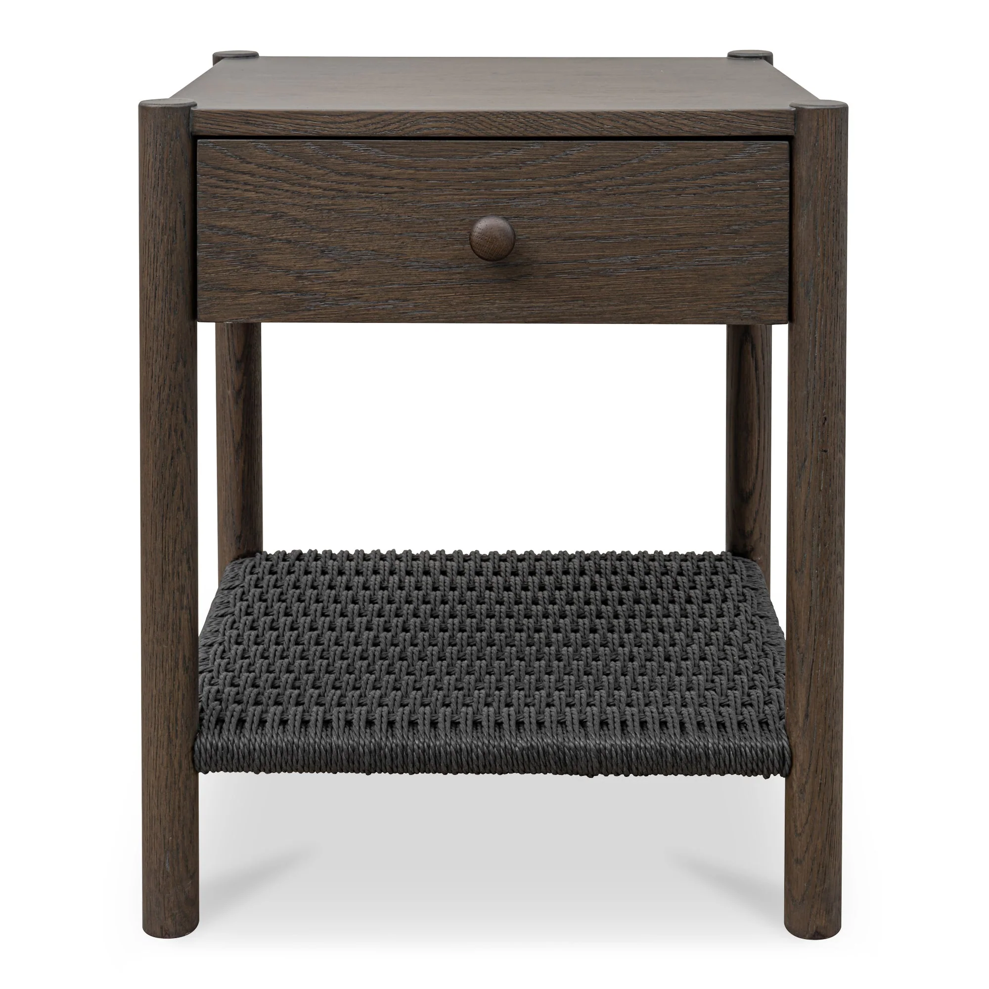 Millie Nightstand Dark Brown - Image 1