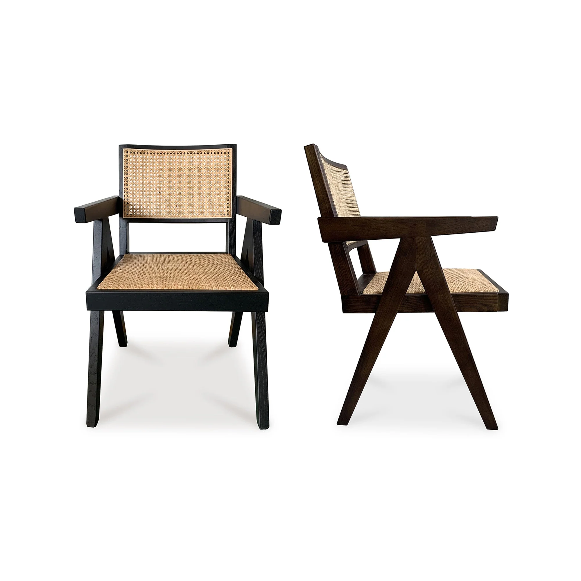 Takashi Chair Dark Brown - Set Of Two - Image 1