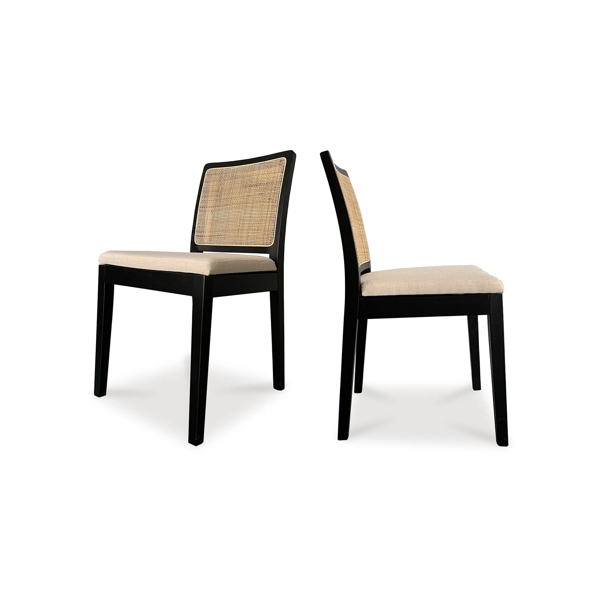 Orville Dining Chair Black - Set Of Two - Image 1