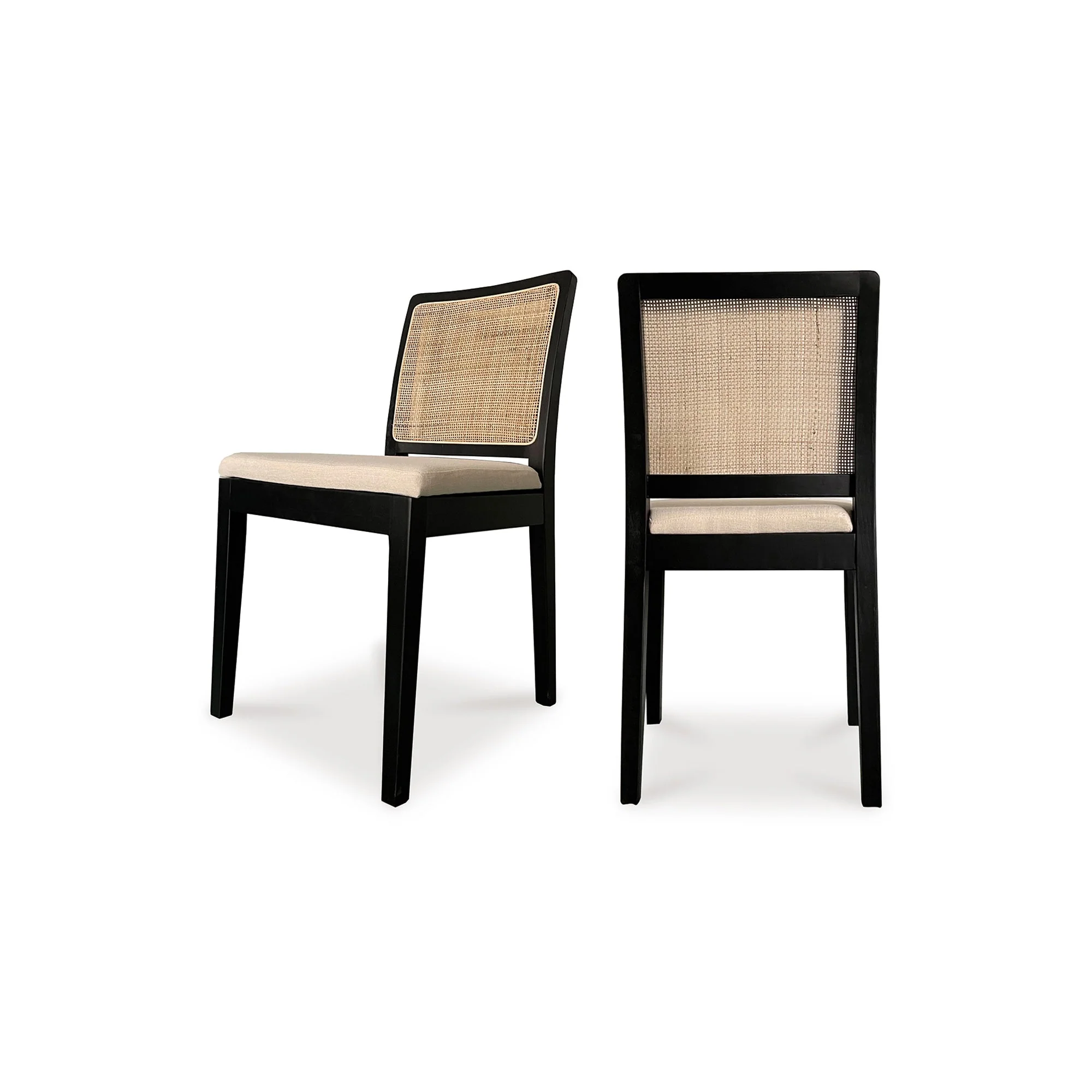 Orville Dining Chair Black - Set Of Two - Image 2