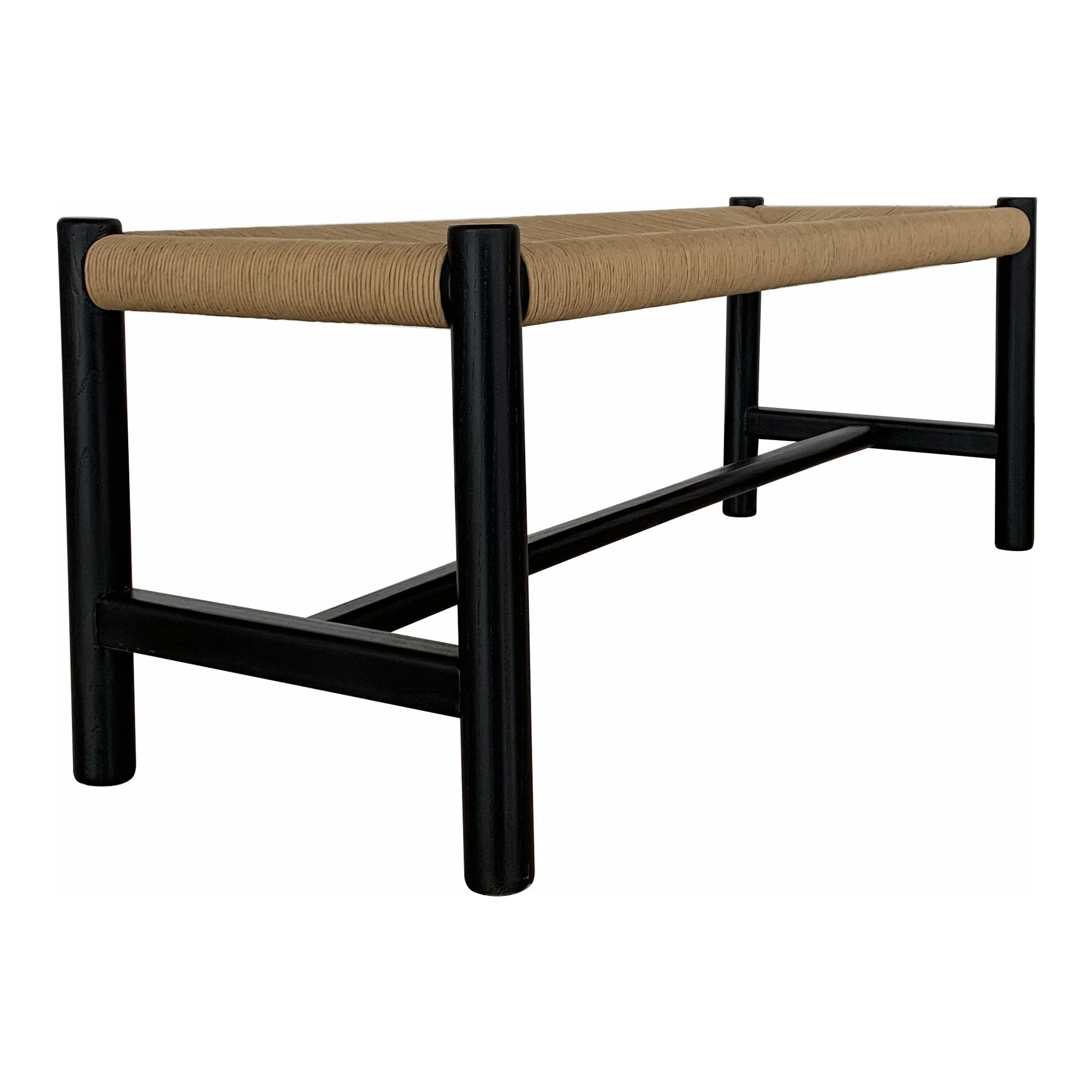 Hawthorn Large Bench Black - Image 2