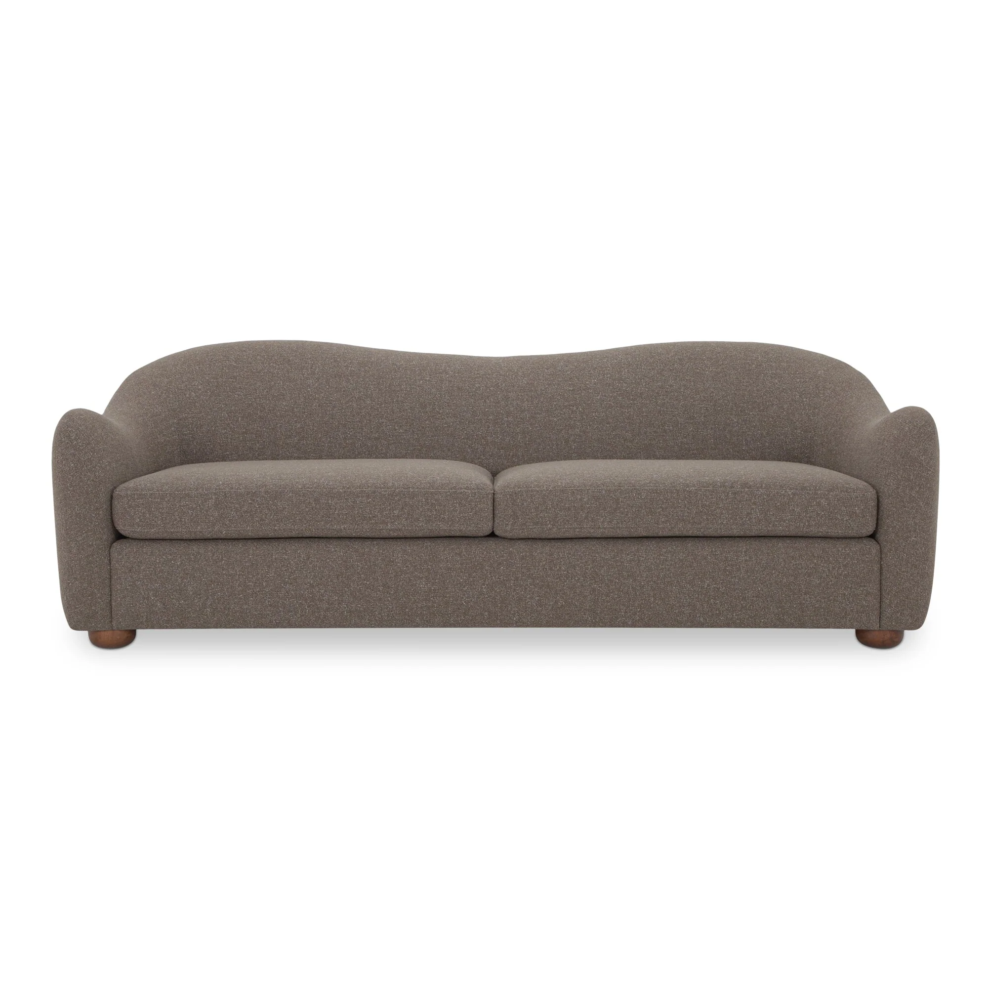Bria Sofa Brown - Image 1