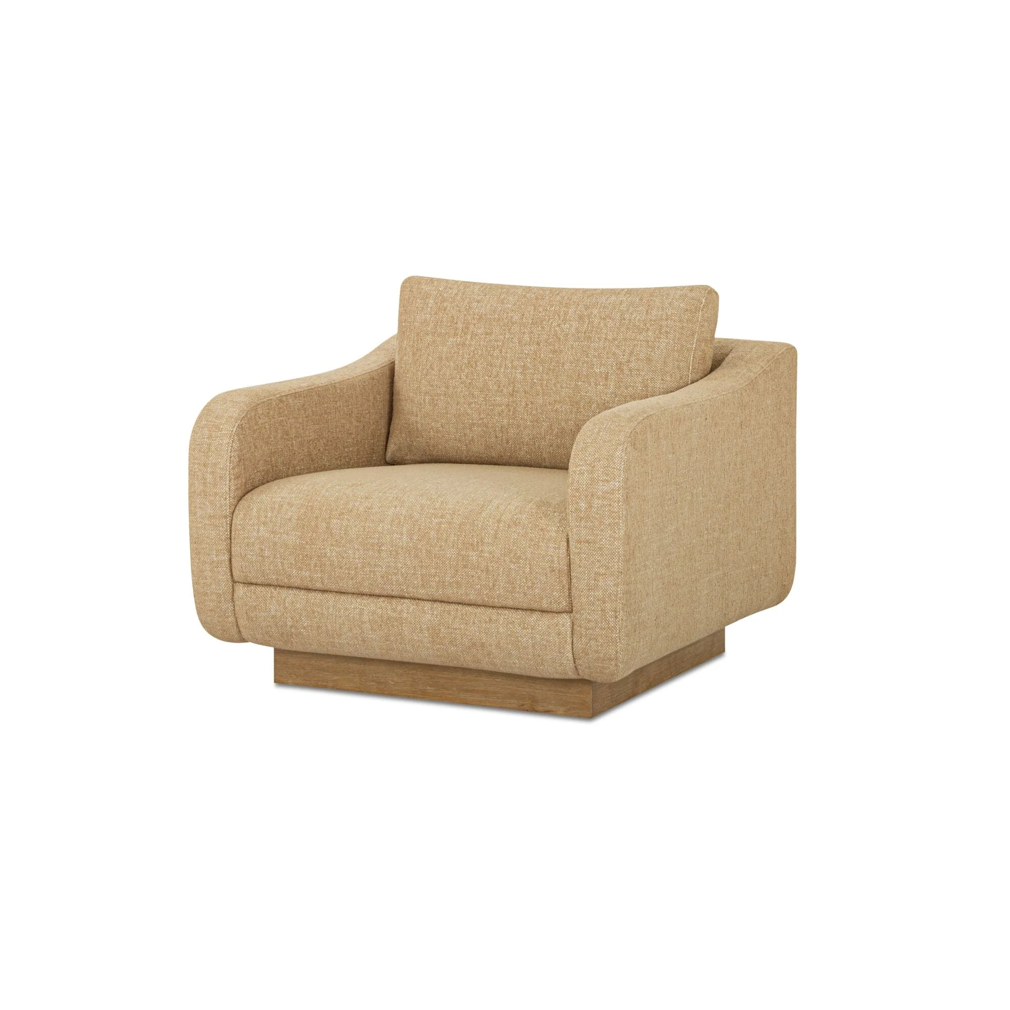 Keane Lounge Chair Ochre - Image 2