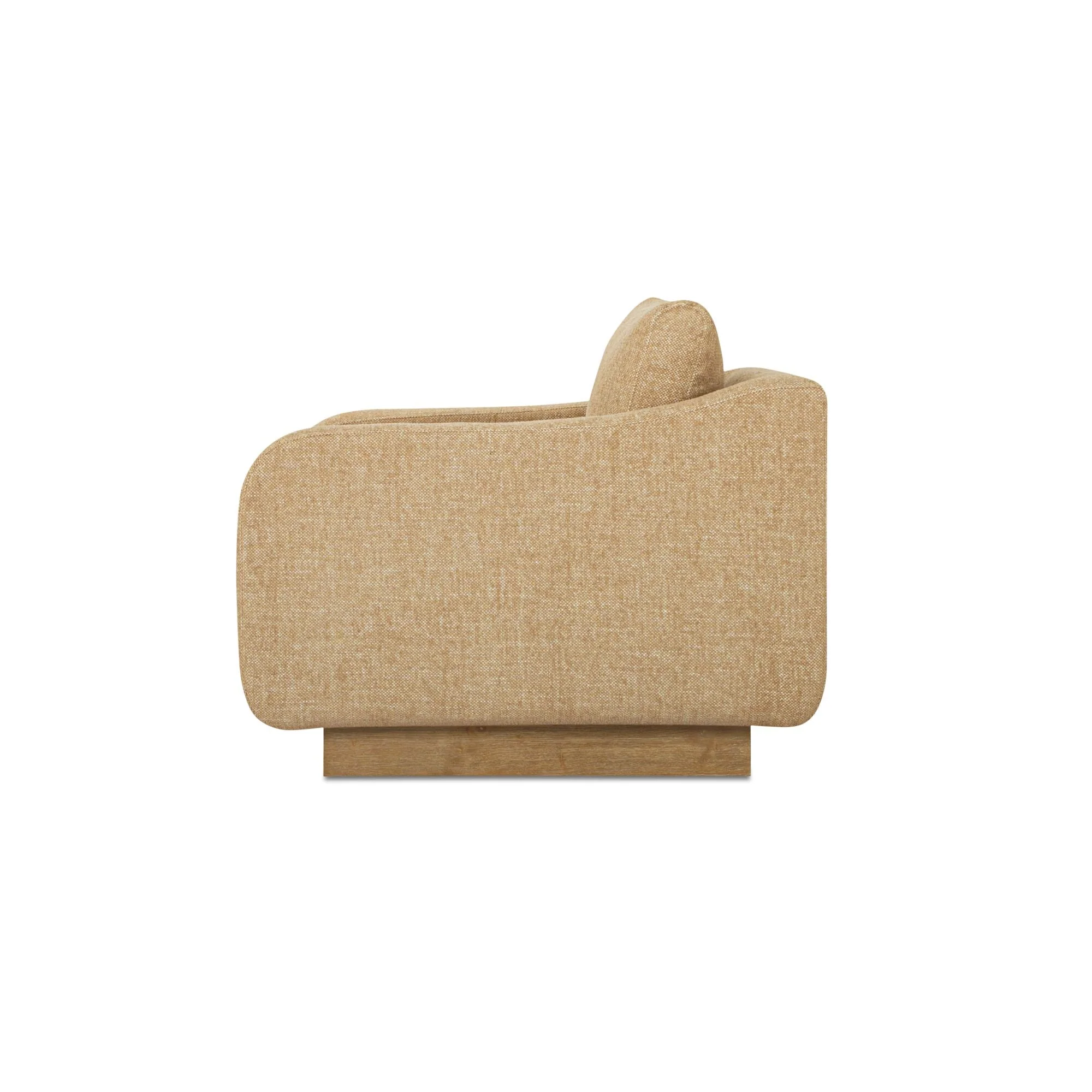 Keane Lounge Chair Ochre - Image 3