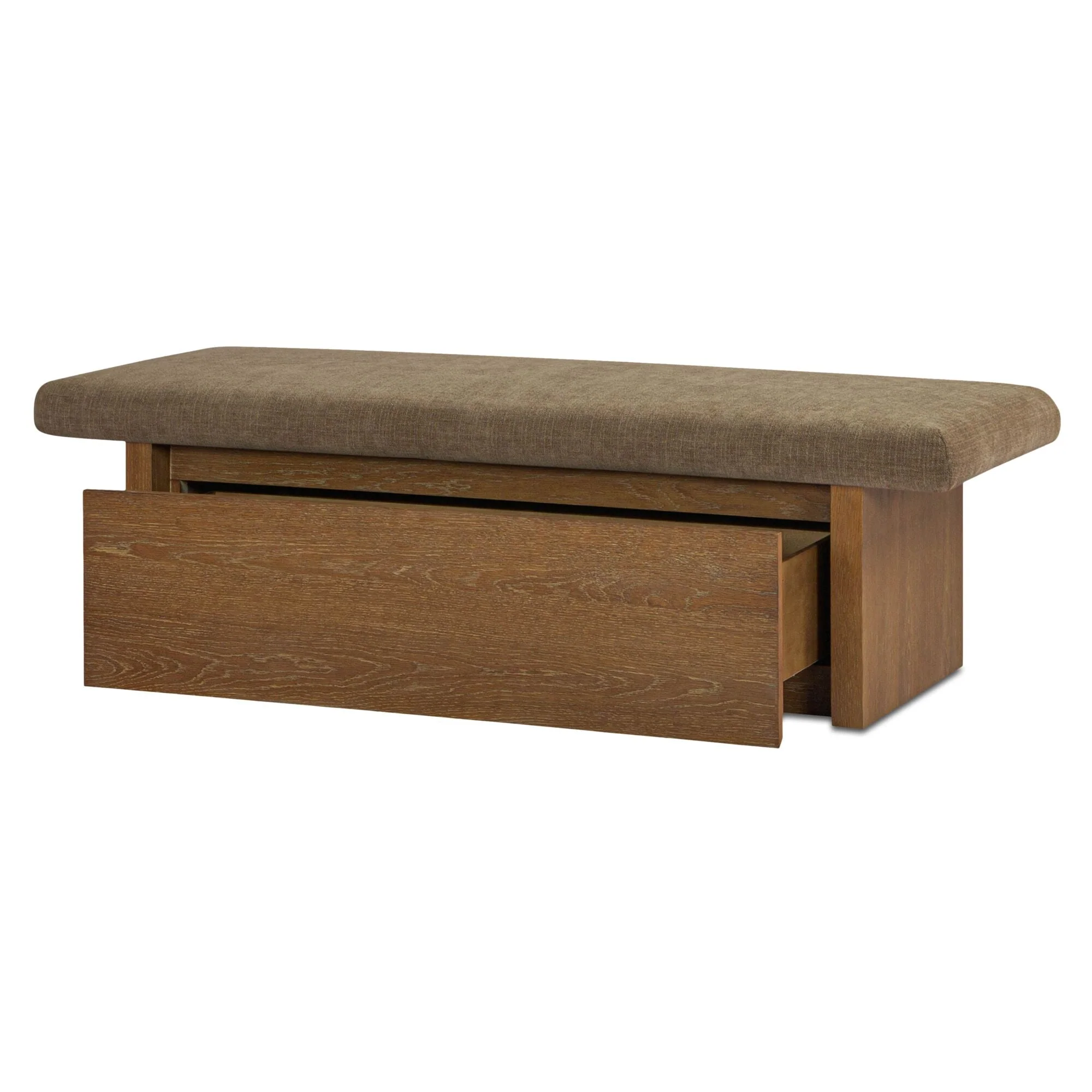 Gemma Storage Bench Taupe - Image 2