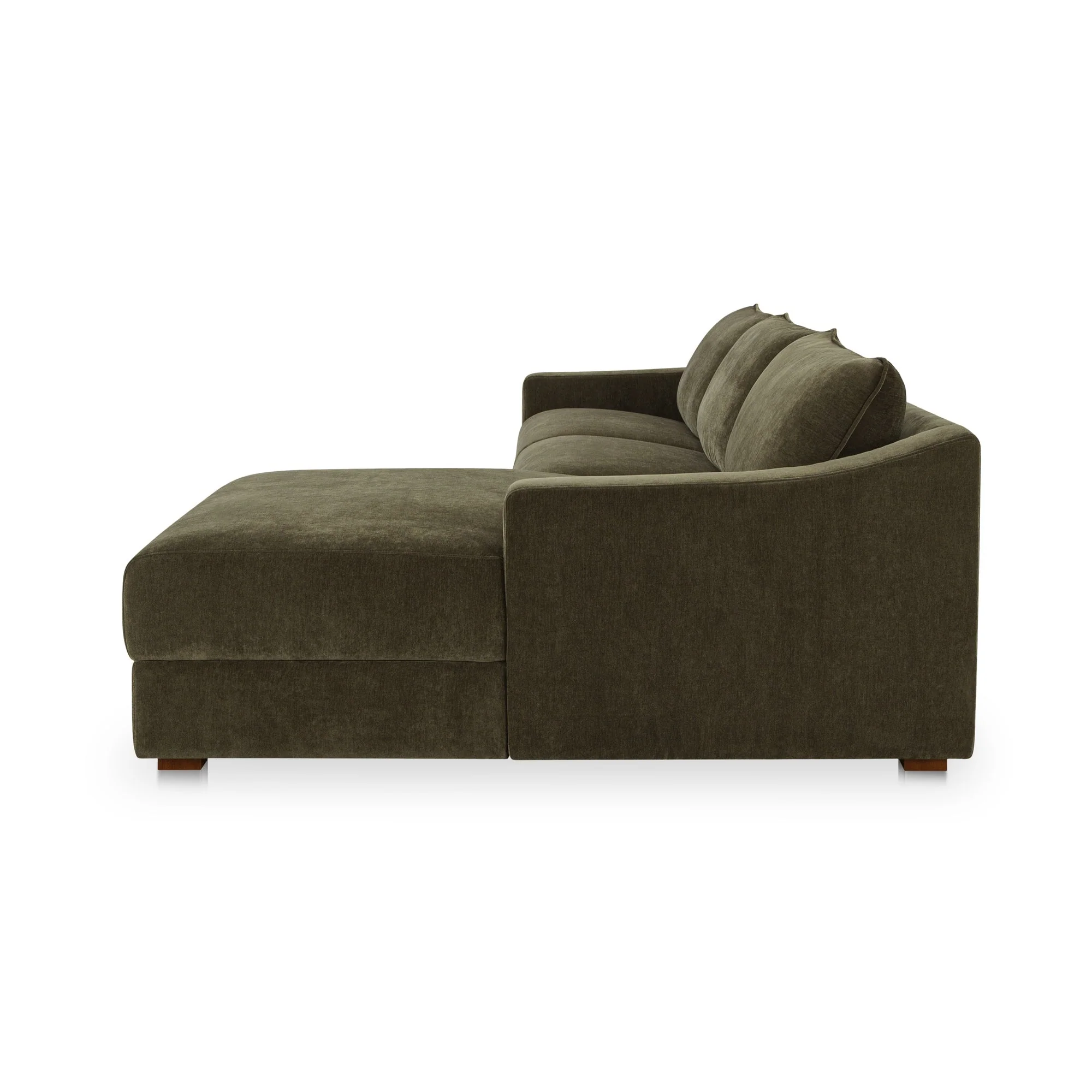 Farrow Sectional Cedar Green Right - Image 3