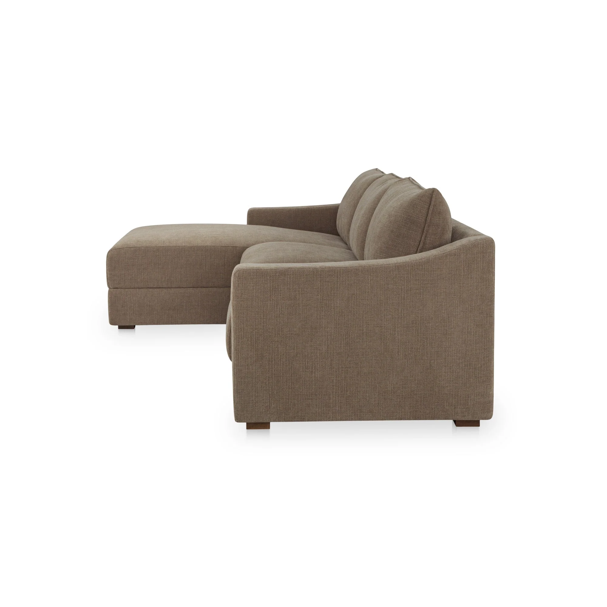 Farrow Sectional Taupe Left - Image 3