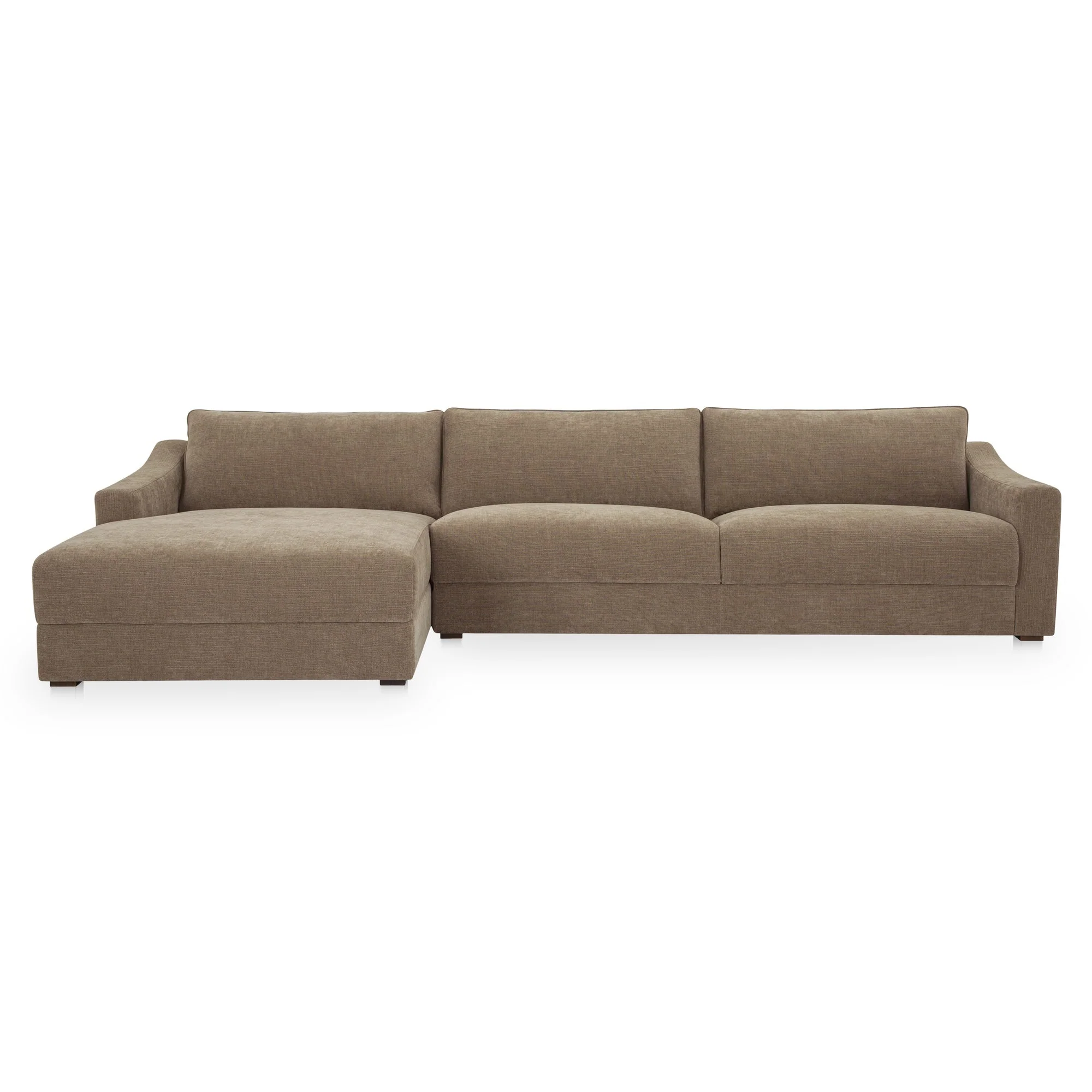 Farrow Sectional Taupe Left - Image 1