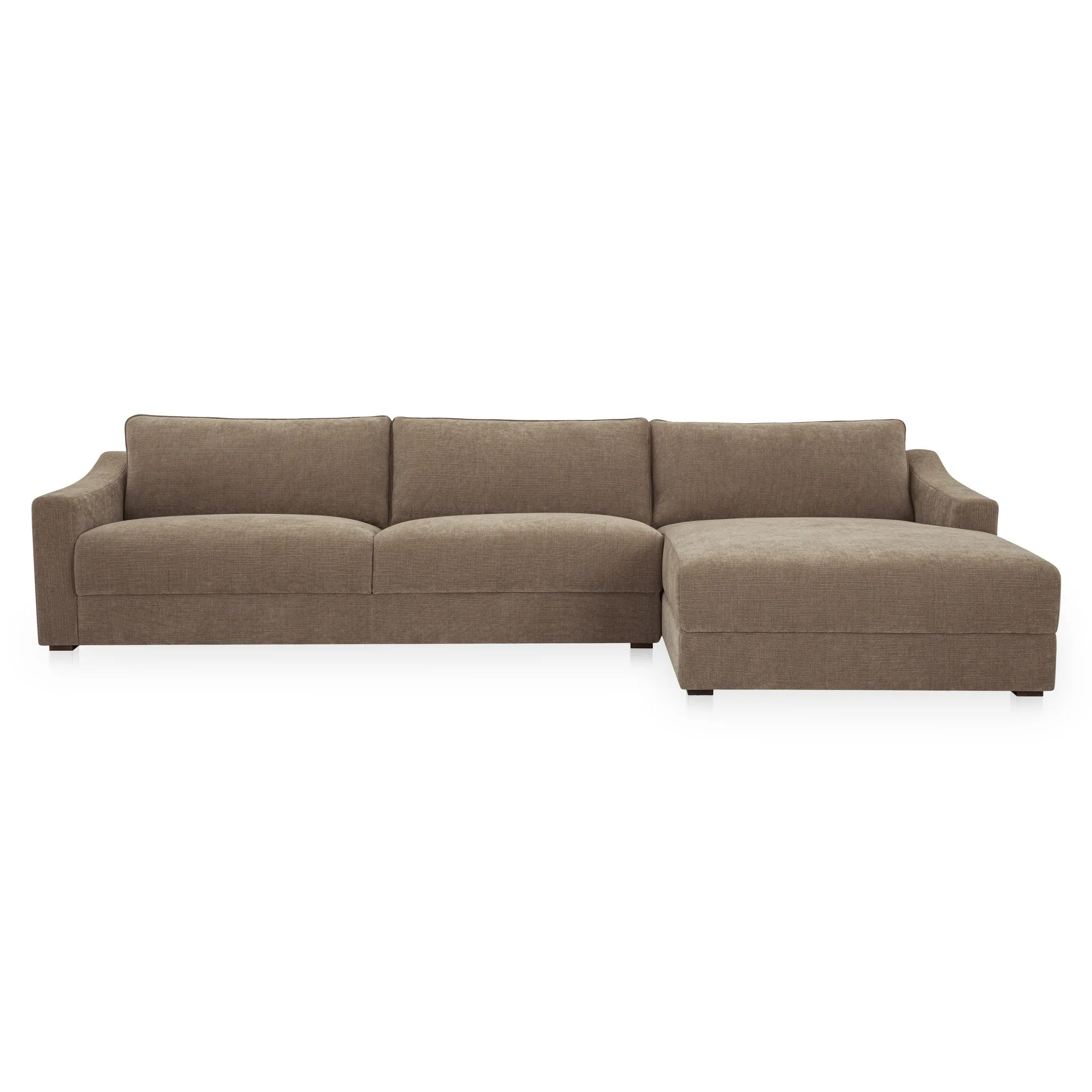 Farrow Sectional Taupe Right - Image 1
