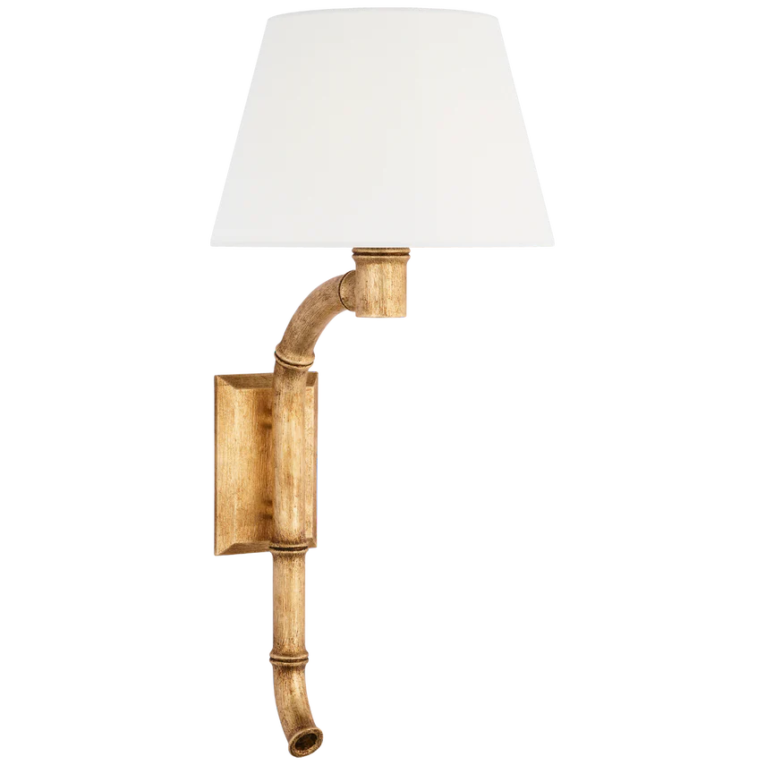Alana 27" Curved Tail Sconce - Image 1