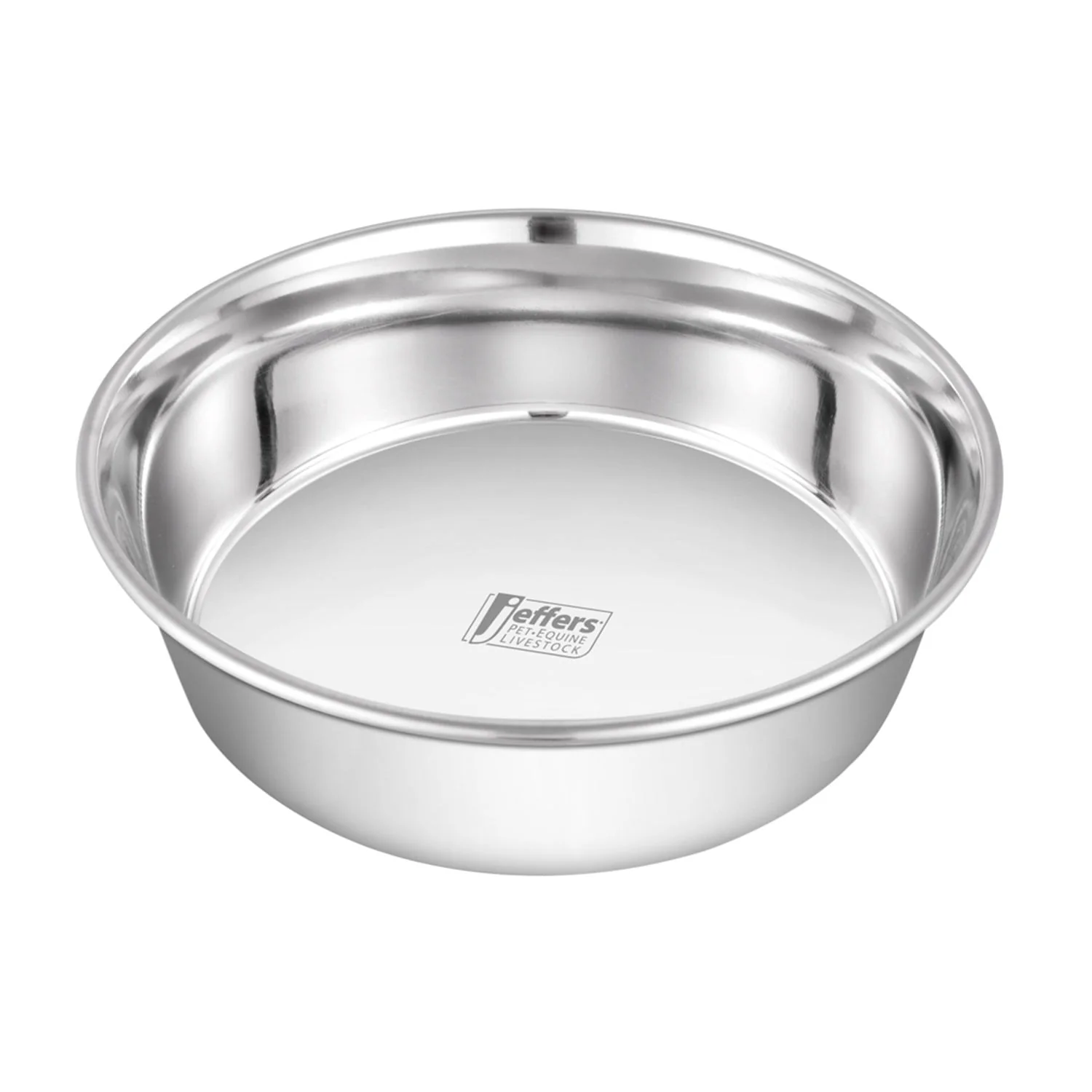 Jeffers Heavy Weight Stainless Steel Pet Bowls – Durable Pet Food & Water Dish, Chew-Resistant, Dishwasher Safe - Image 1