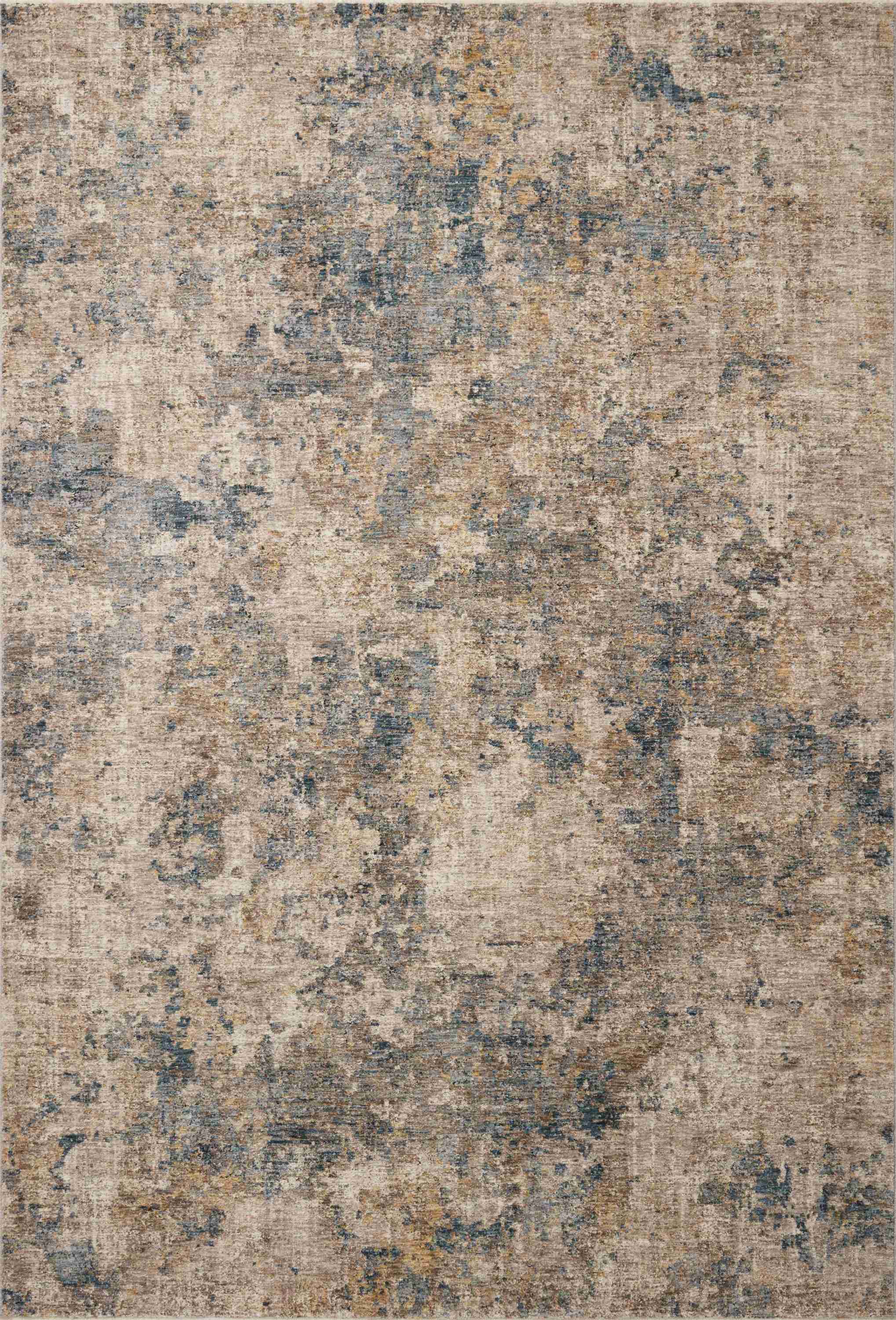 Loloi | Gaia Collection | Taupe / Denim | GAA-03 - Image 1