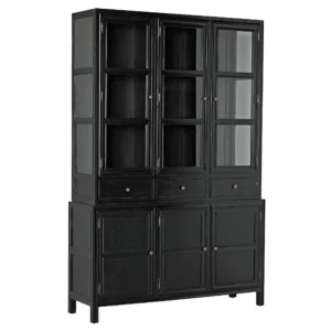 Colonial Hutch | Hand Rubbed Black