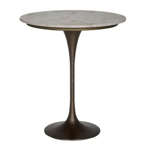 Joni Bar Table | Aged Brass