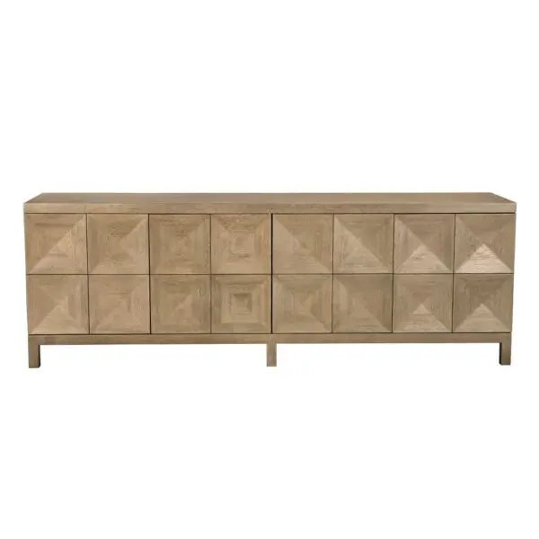 Quadrant 4 Door Sideboard | Washed Walnut