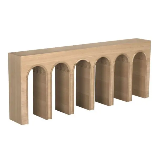 Enzo Console | Extra Large | White Oak