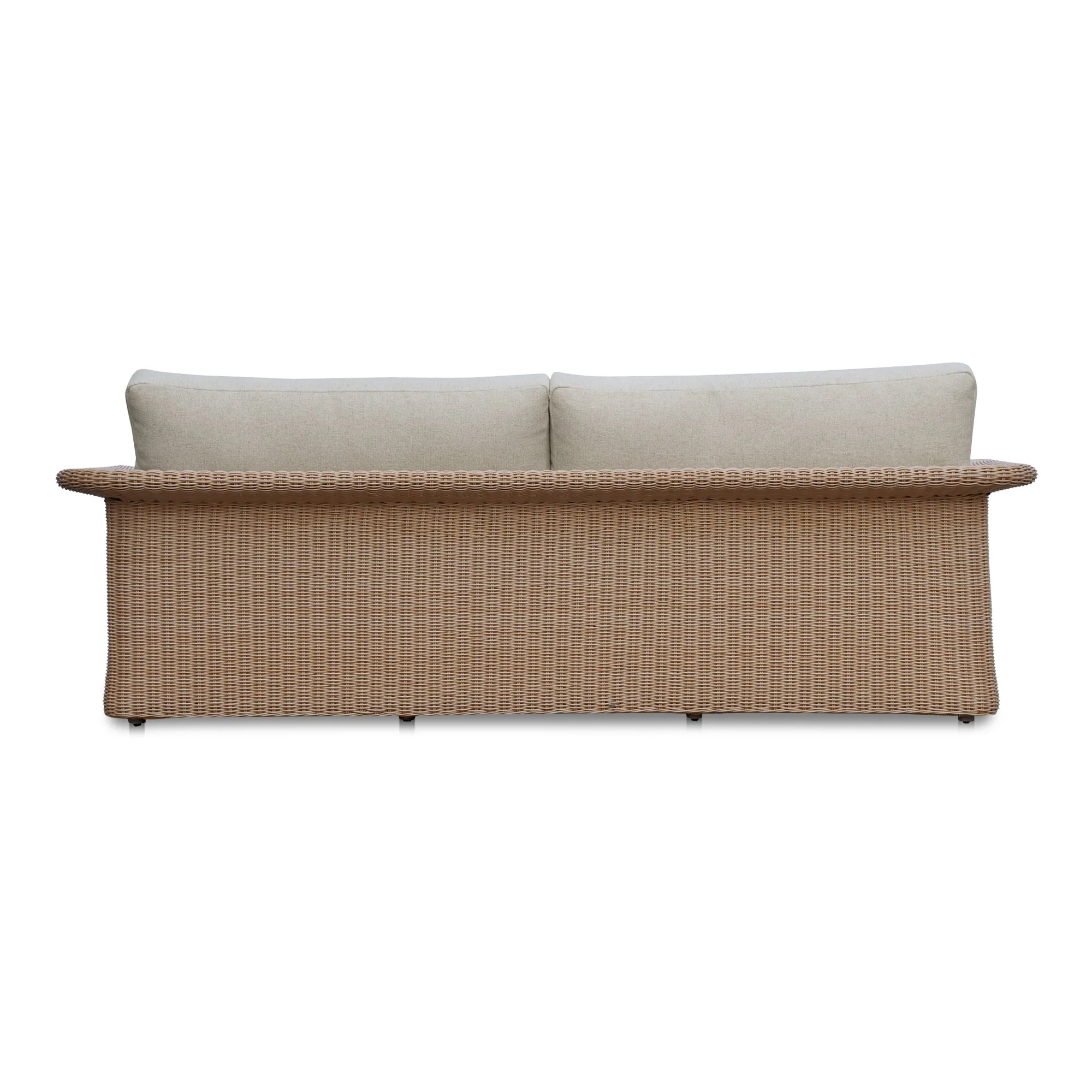 Meredith Outdoor Sofa Beige - Image 3