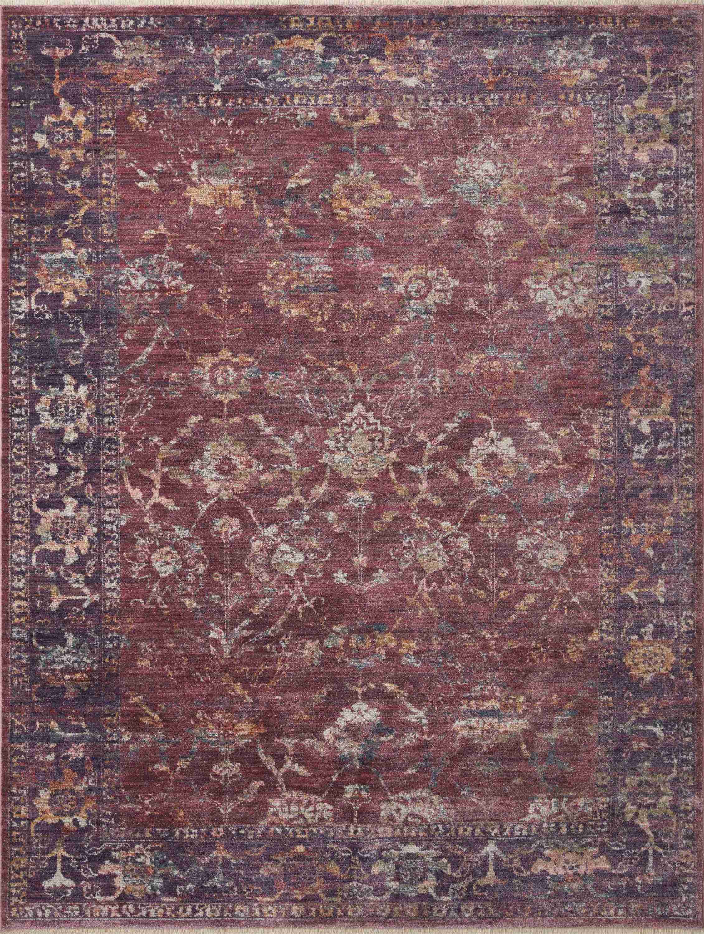 Loloi | Giada Collection | Grape / Multi | GIA-02 - Image 1