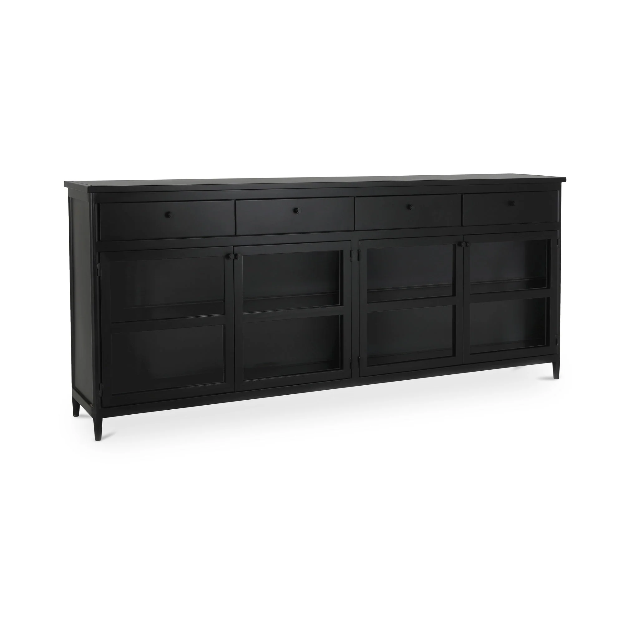 Henry Metal Sideboard Black - Image 2