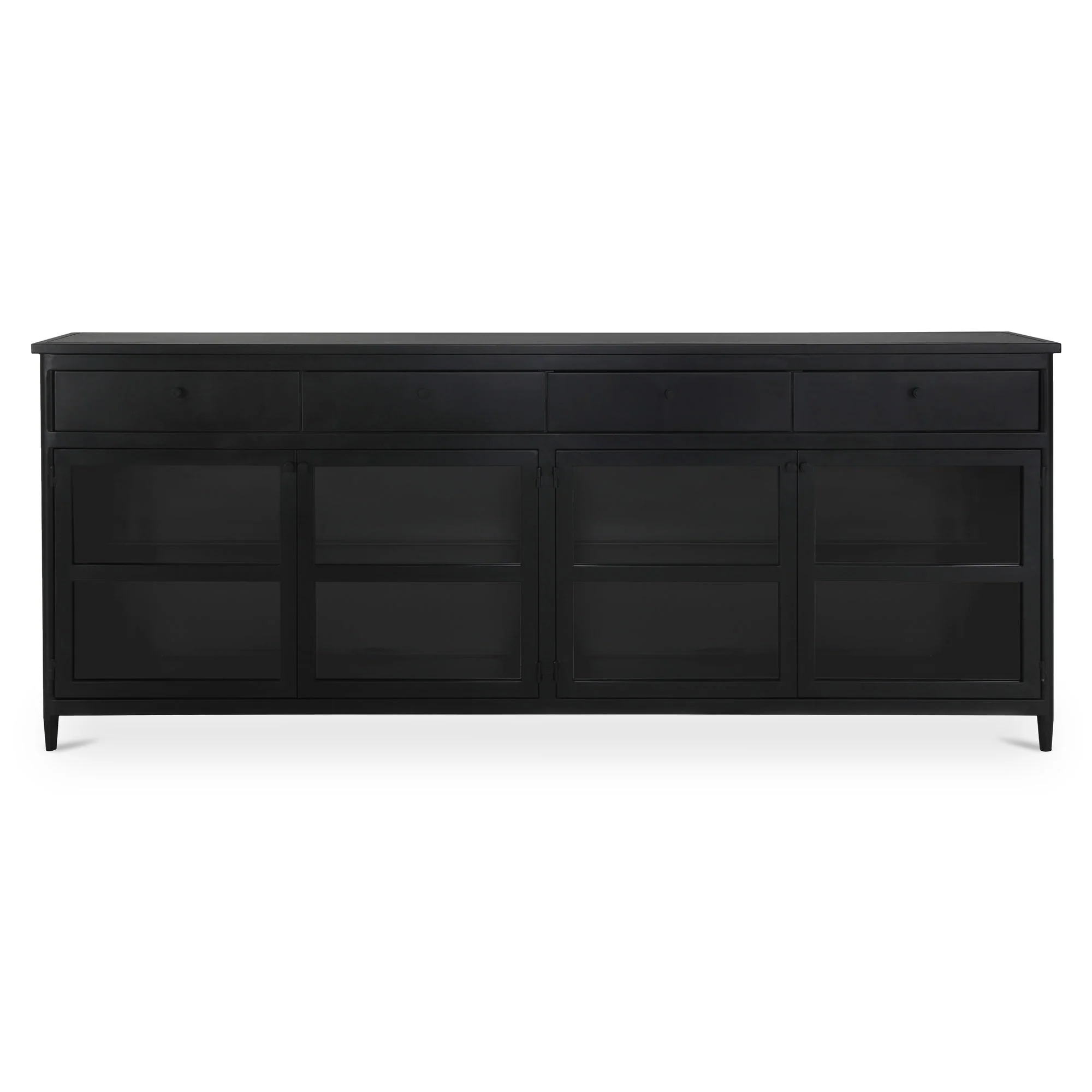 Henry Metal Sideboard Black - Image 1
