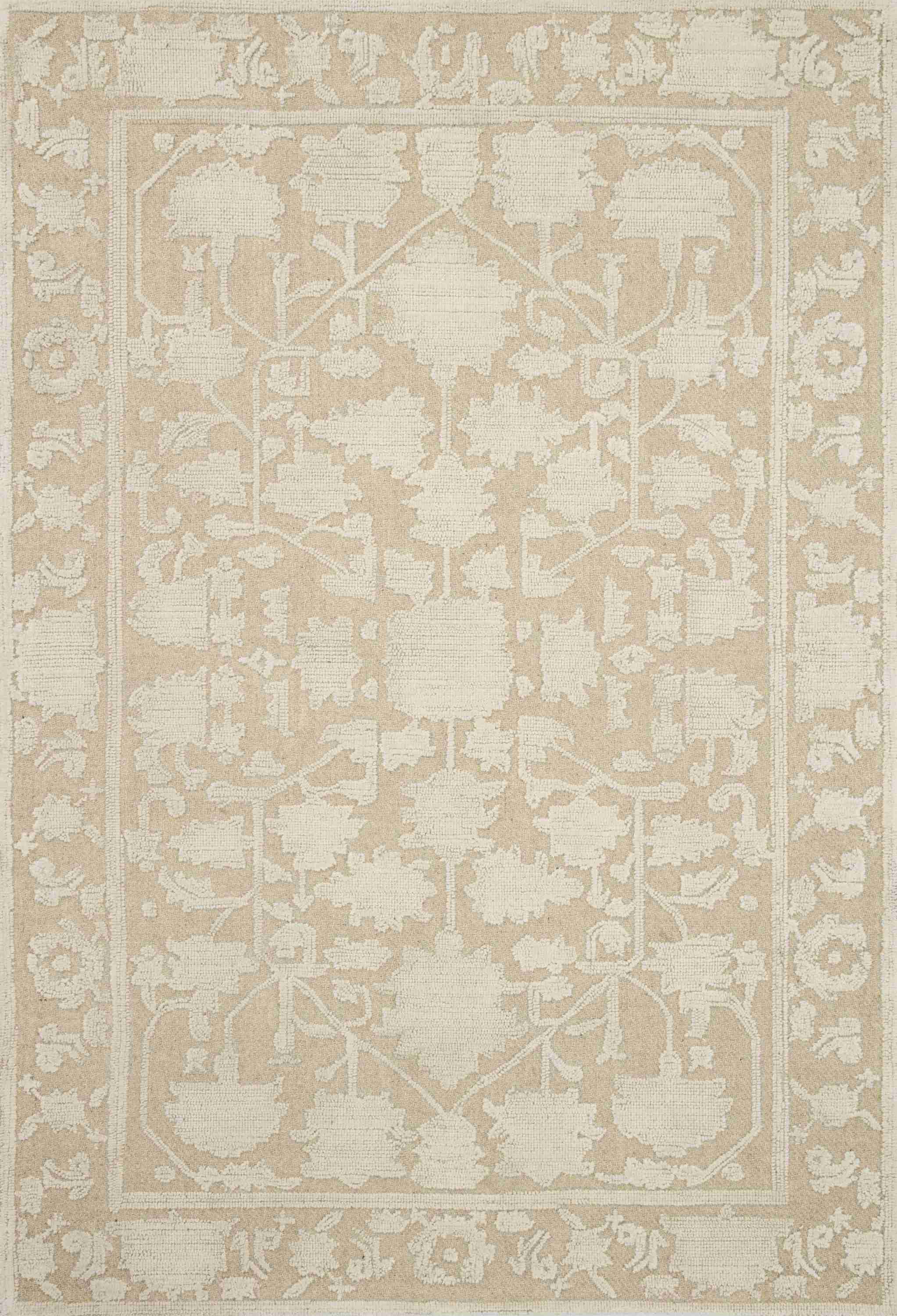 Magnolia Home by Joanna Gaines x Loloi | Gloria Collection | Natural / Ivory | GLO-01 - Image 1
