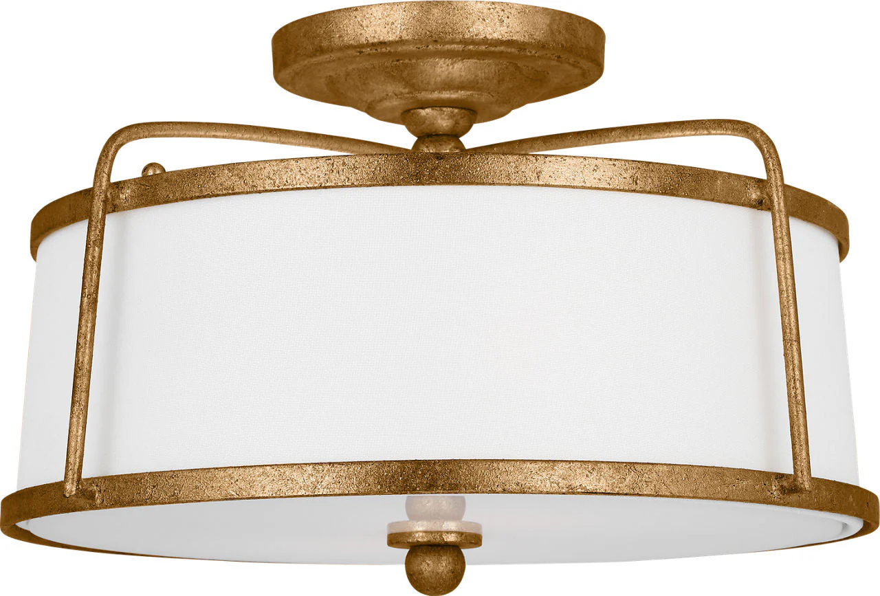 Stonington Medium Semi-Flush Mount Antique Gild - Image 1
