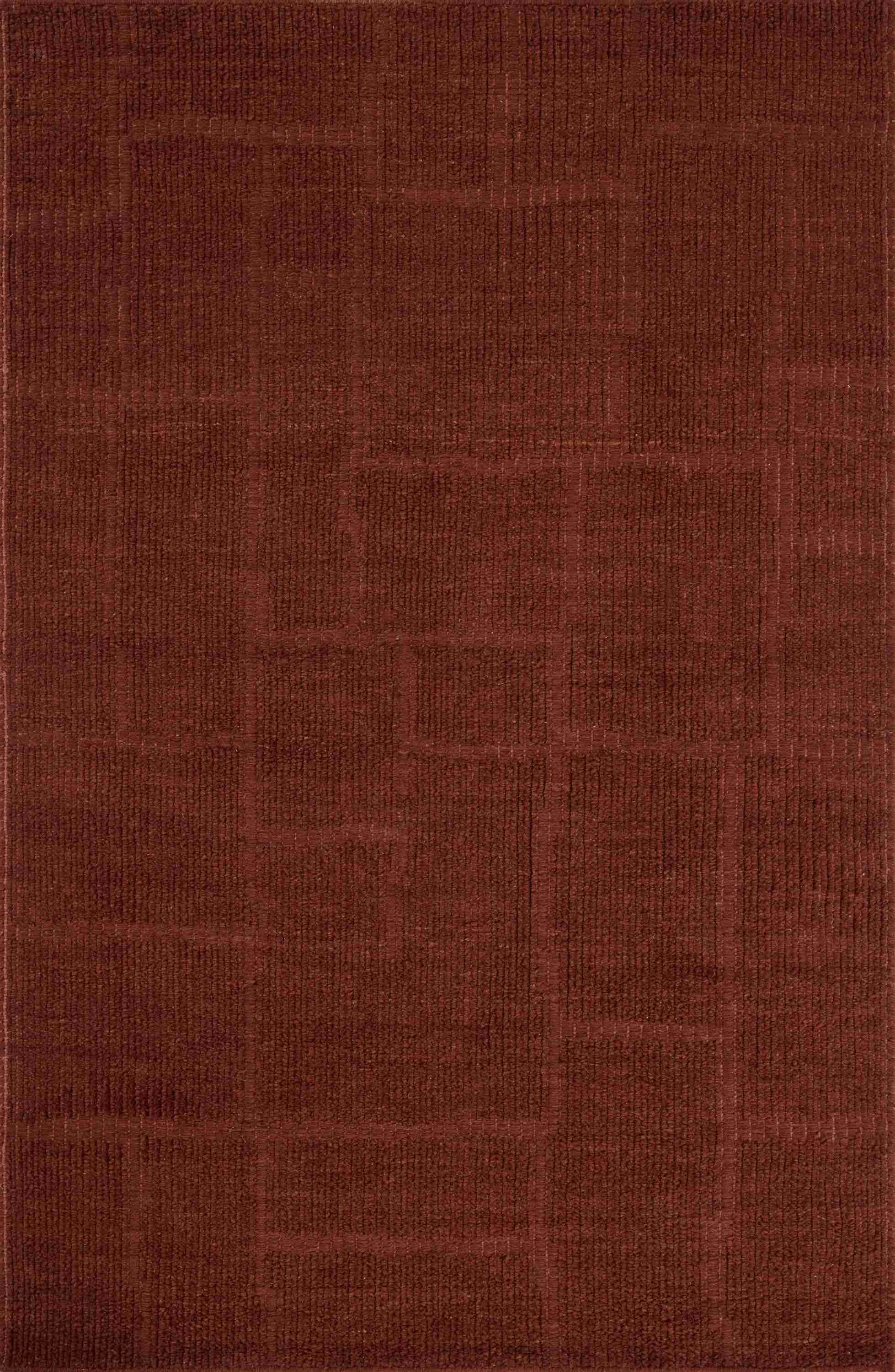 Jeremiah Brent x Loloi | Greenwich Collection | Merlot | GRN-01 - Image 1