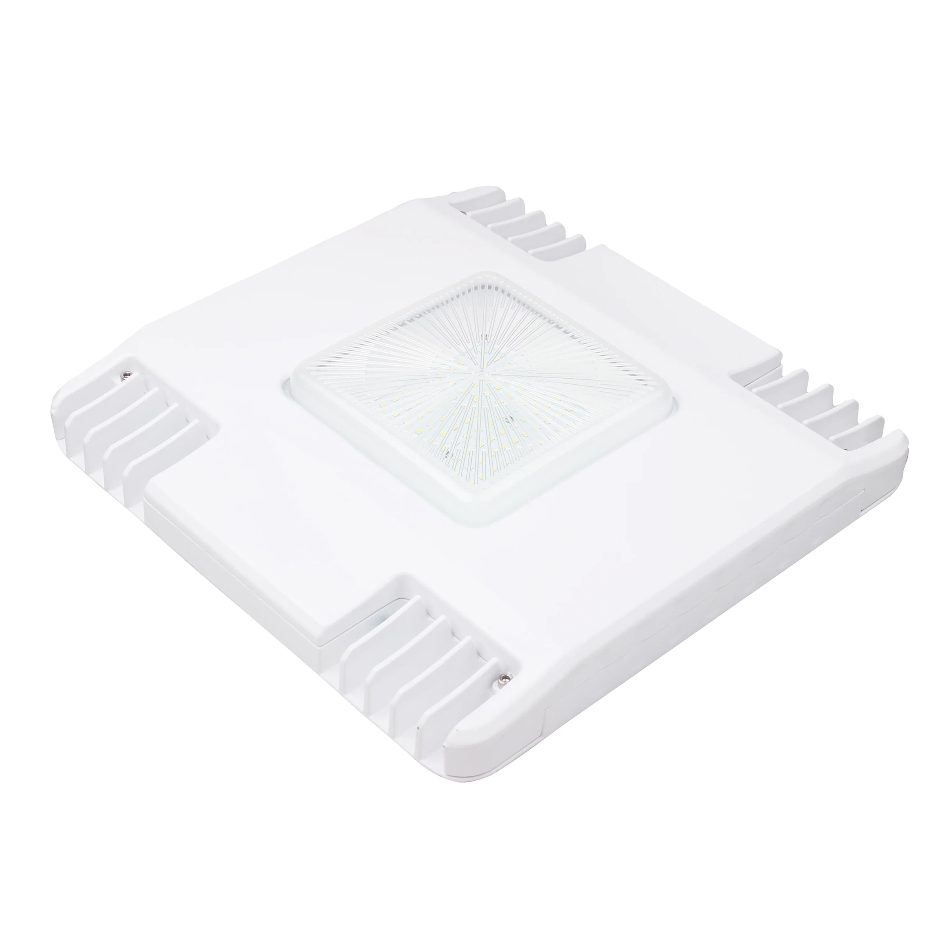 100W LED Gas Station Canopy Light – 12800 lumens – IP65 UL Listed #100
