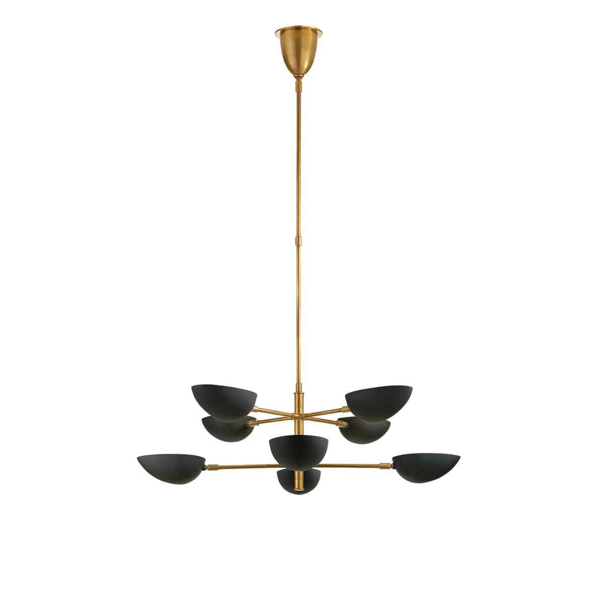 Graphic Two Tier Chandelier - Image 1