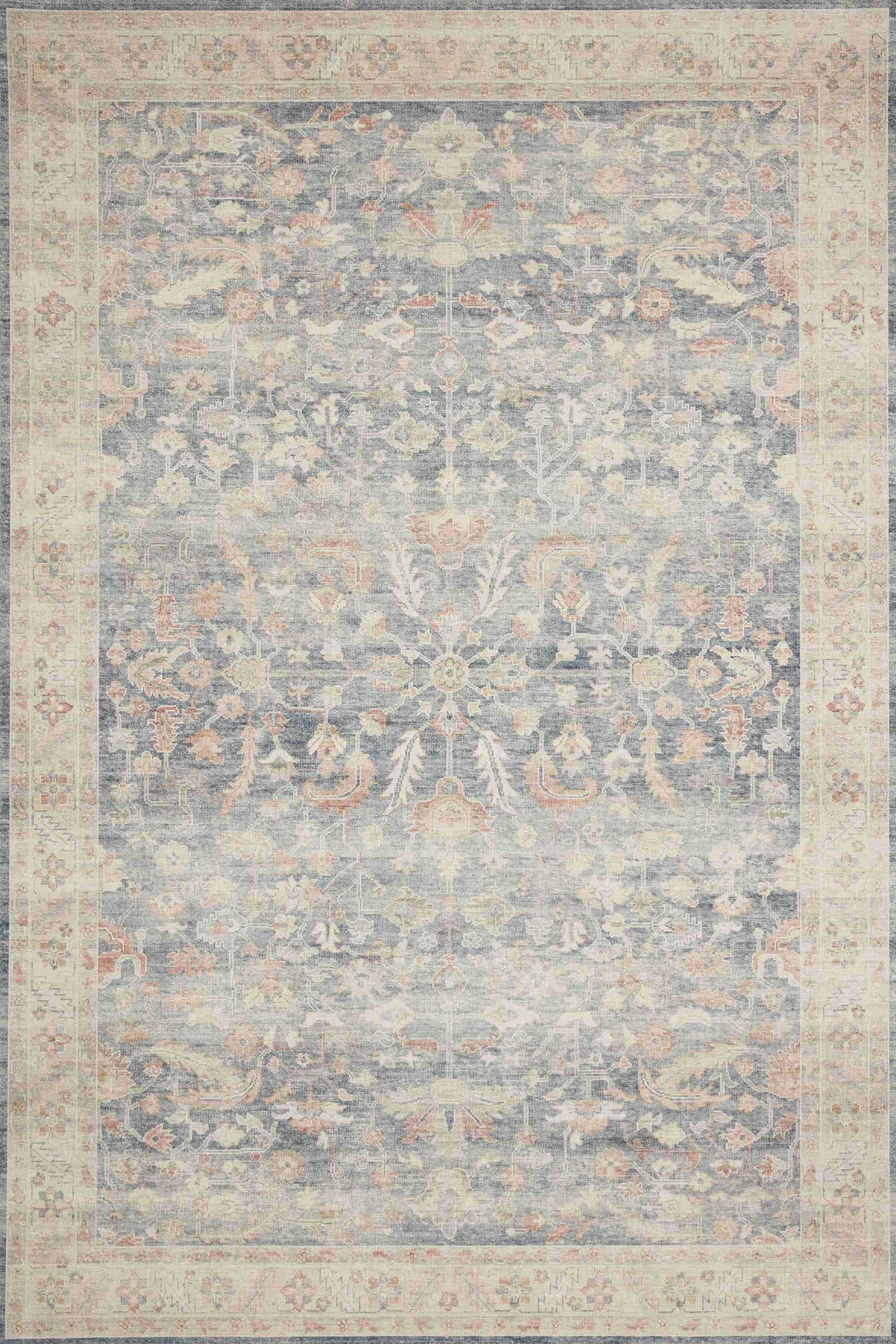 Loloi II | Hathaway Collection | Denim / Multi | HTH-02 - Image 1