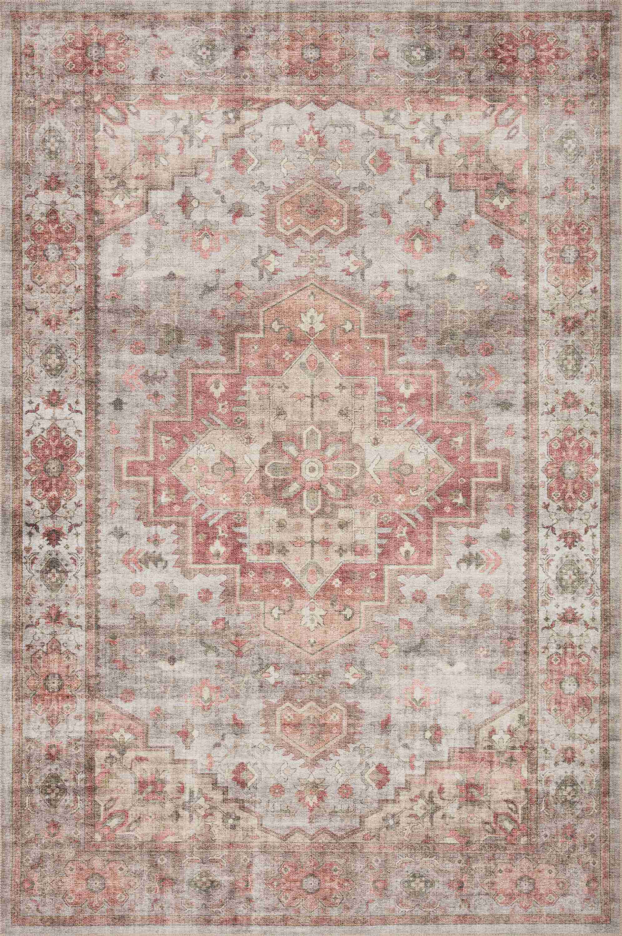 Loloi II | Heidi Collection | Dove / Spice | HEI-02 - Image 1