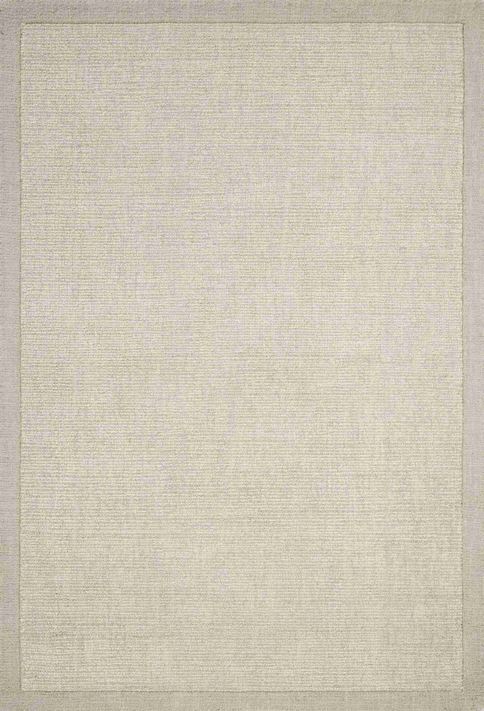 Magnolia Home by Joanna Gaines x Loloi | Henley Collection | Ivory / Silver | HNY-01 - Image 1