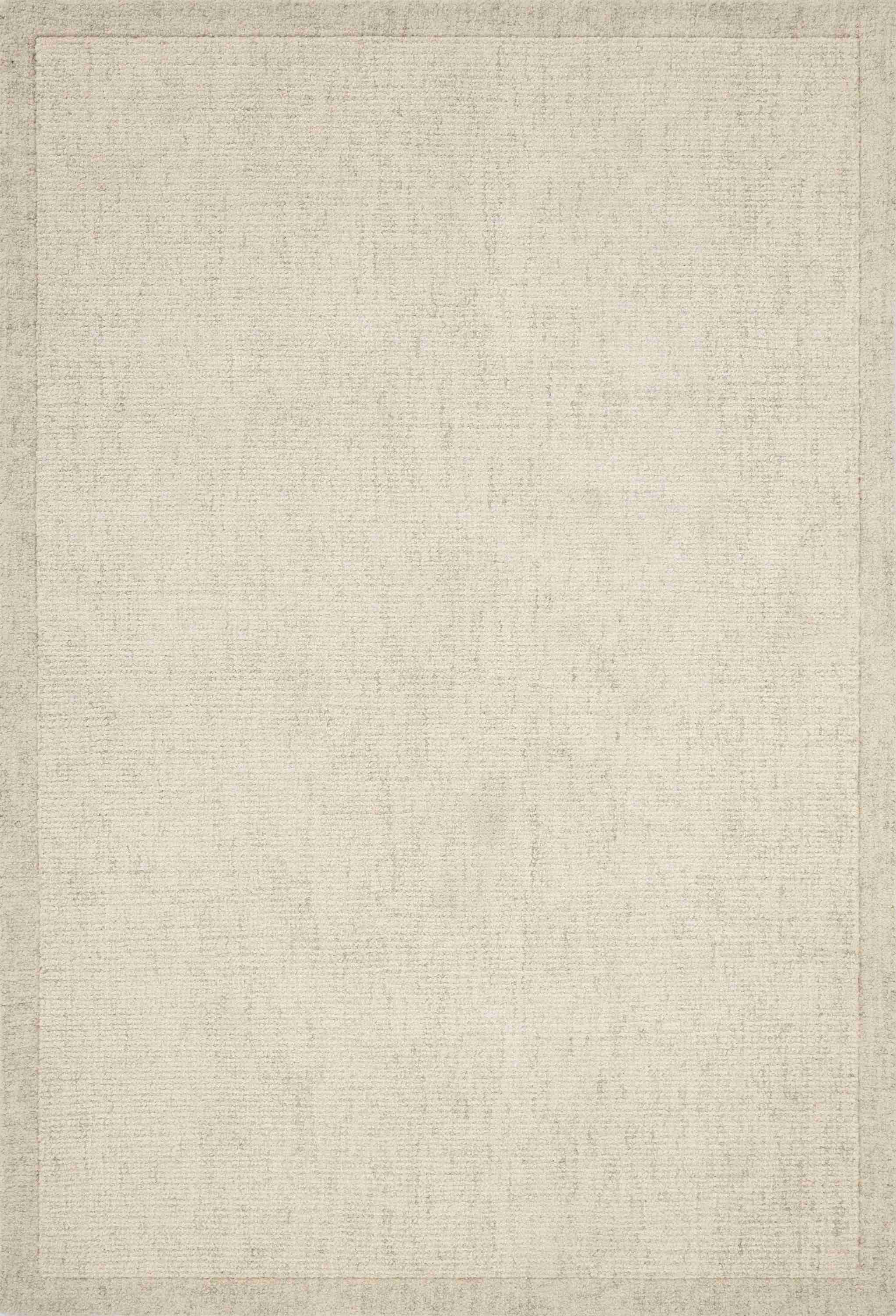 Magnolia Home by Joanna Gaines x Loloi | Henley Collection | Ivory / Smoke | HNY-01 - Image 1