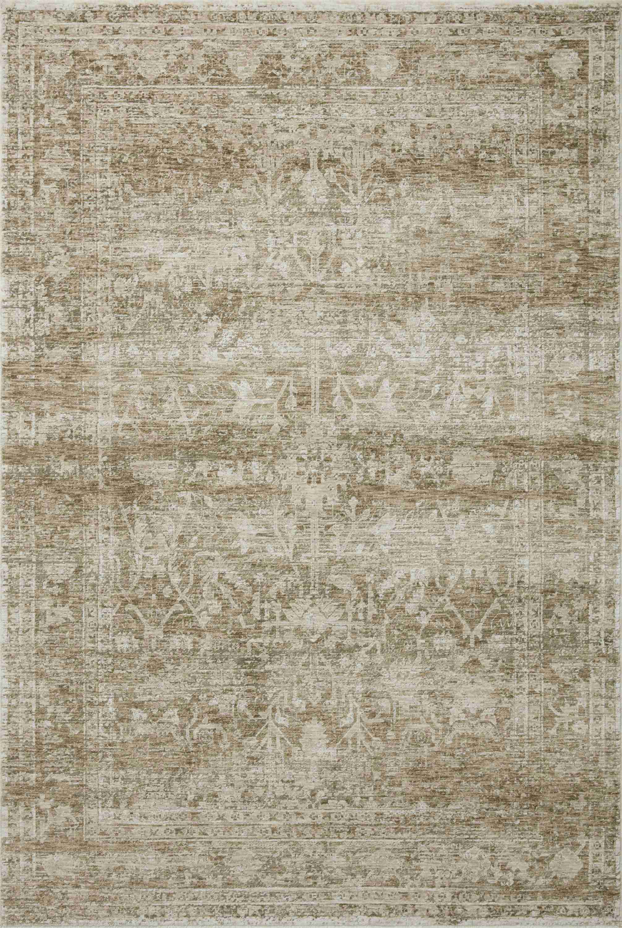 Amber Lewis x Loloi | Honora Collection | Khaki / Beige | HON-01 - Image 1