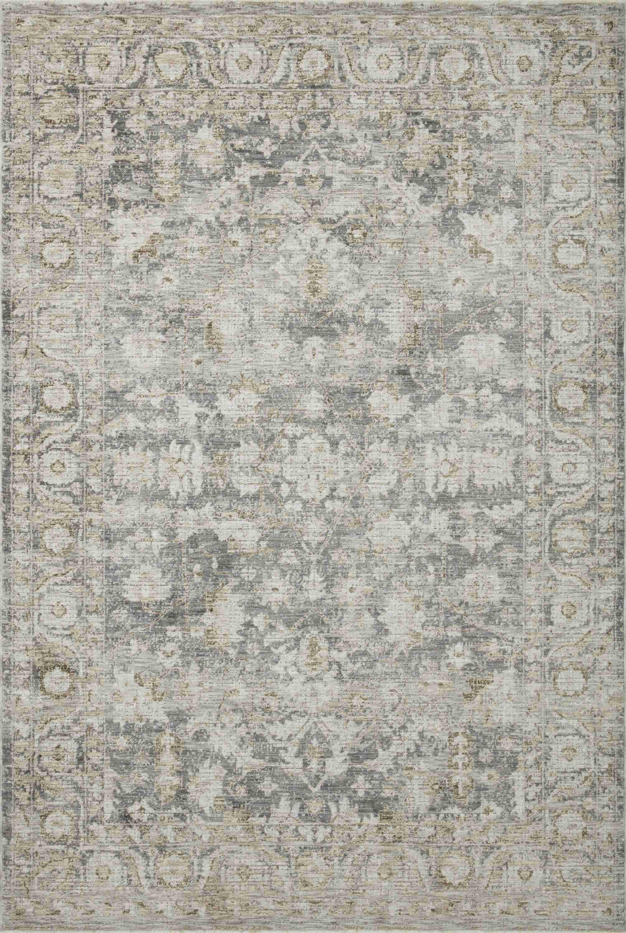 Amber Lewis x Loloi | Honora Collection | Slate / Beige | HON-02 - Image 1
